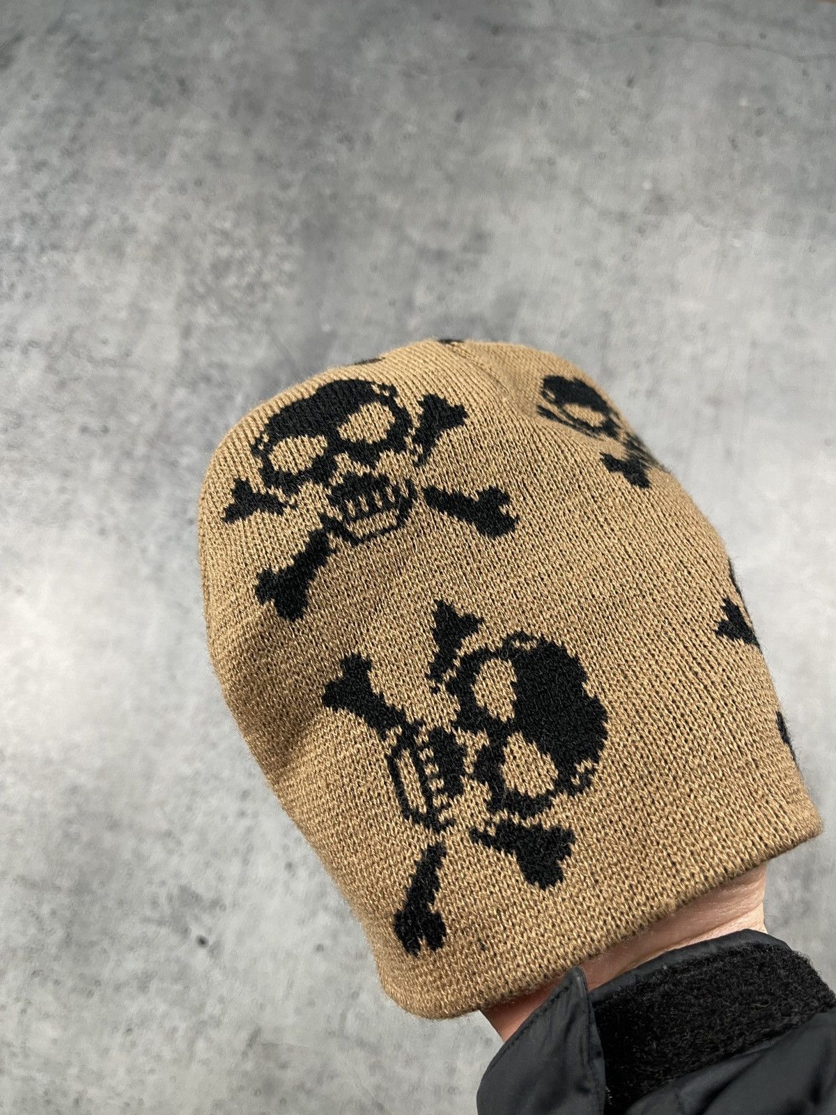 Oakley × Vintage Vintage beanie hat with skull Oakley style Size ONE SIZE - 3 Thumbnail