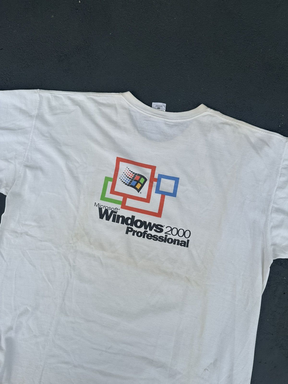Microsoft Rare!!! Vintage 2000s Microsoft Windows Promo Tee Size US XL / EU 56 / 4 - 2 Thumbnail