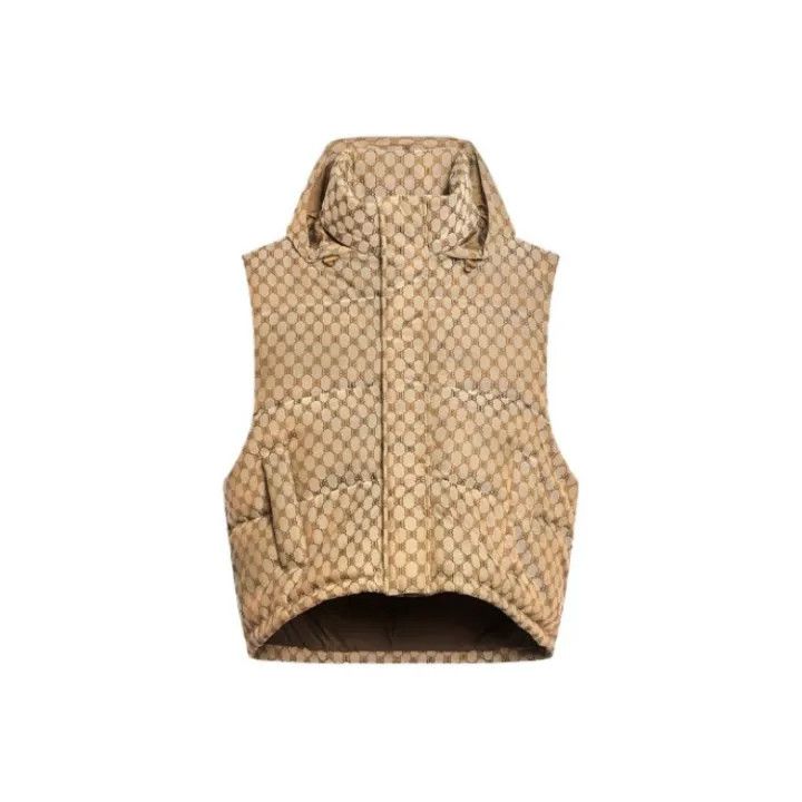 Balenciaga Balenciaga x Gucci Printed Hooded Vest 0079 Size US S / EU 44-46 / 1 - 1 Thumbnail