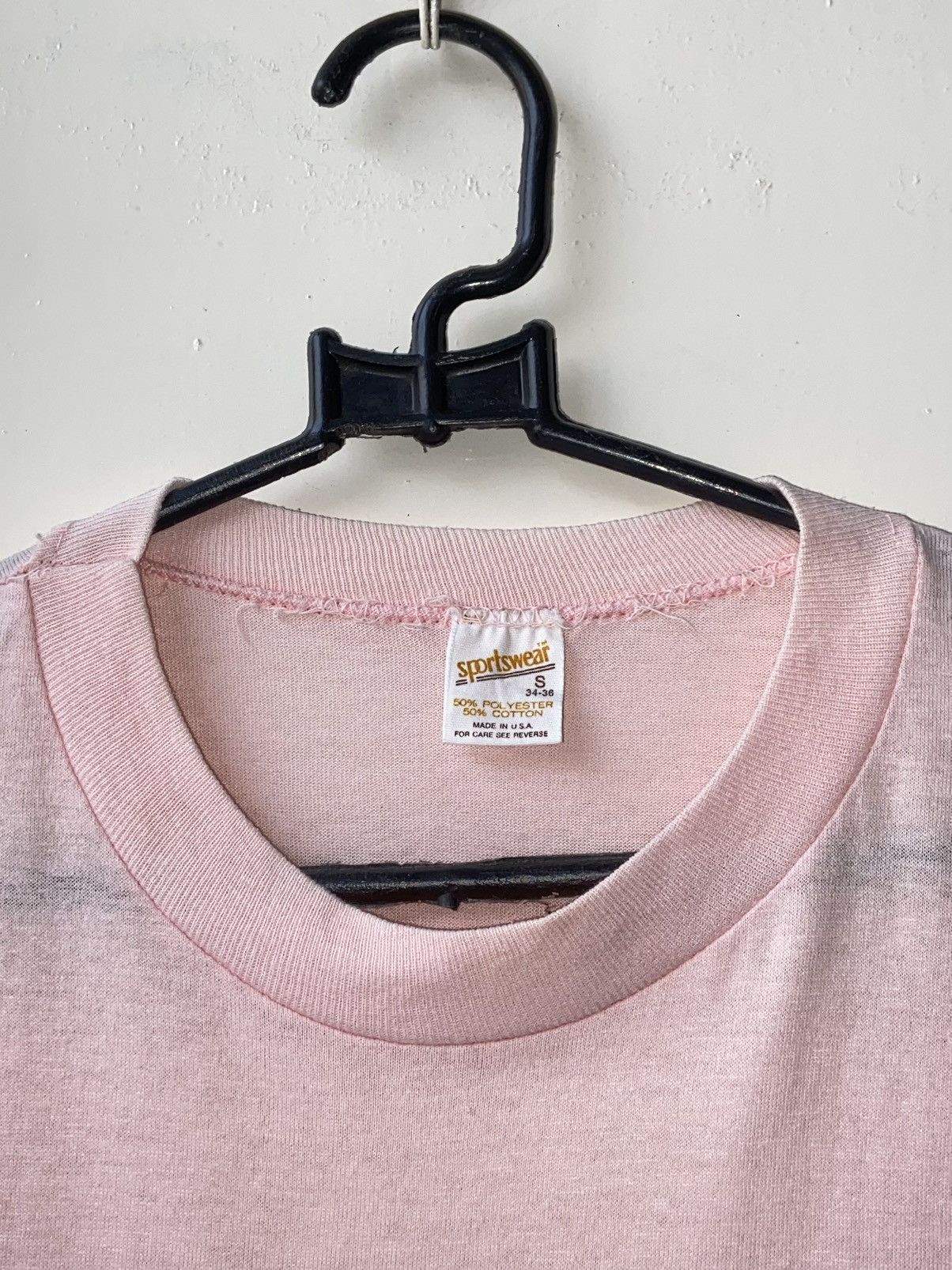Vintage SPORTSWEAR Pink Hawaii T-Shirt Size US XS / EU 42 / 0 - 5 Thumbnail