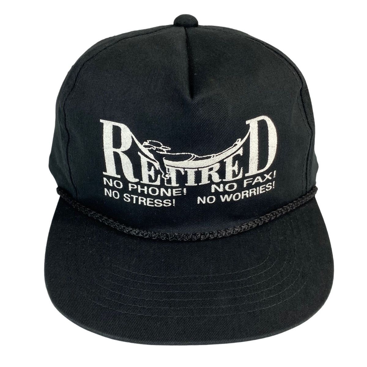 Vintage vintage trucker snapback hat Size ONE SIZE - 2 Thumbnail