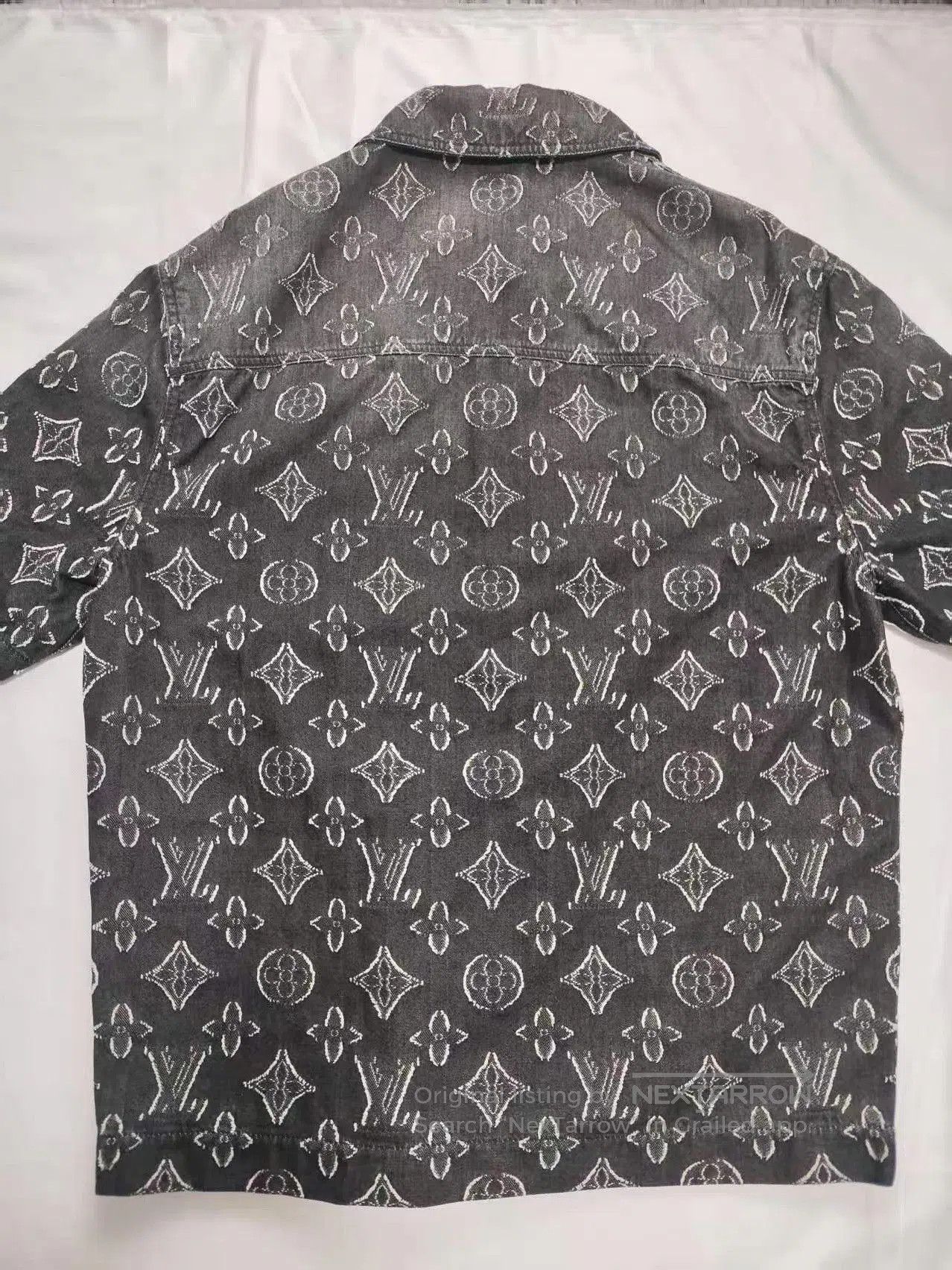 Louis Vuitton Black Monogram Denim Jacket. Size US M / EU 48-50 / 2 - 2 Thumbnail