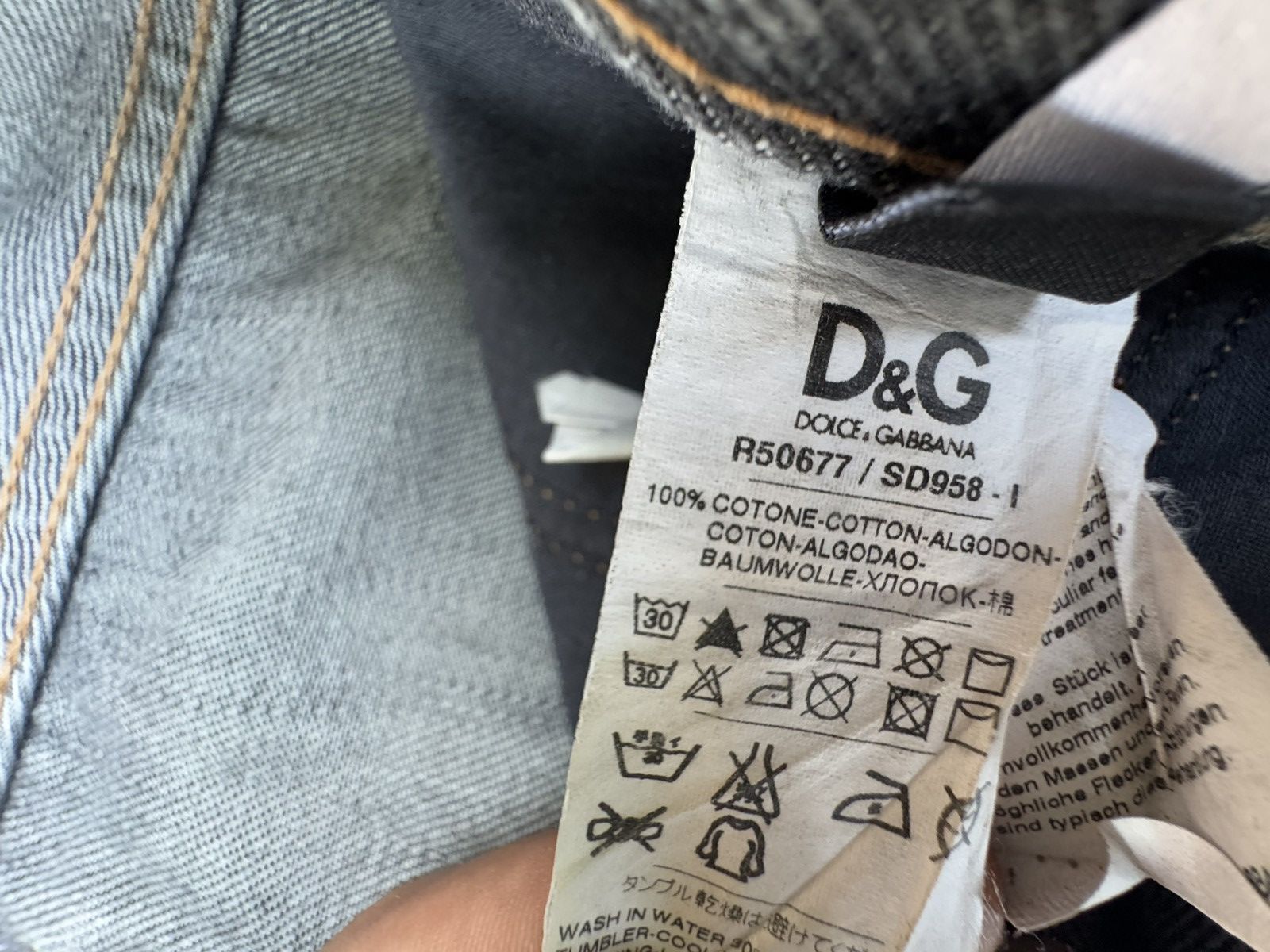 Dolce & Gabbana × Vintage Vintage Dolce & gabbana Pant - size 32 Made in romania Size US 32 / EU 48 - 7 Thumbnail