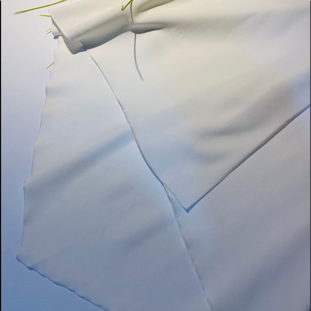 Zara Zara Woman BN white skirt Dize S with side slit Size 26" / US 2 / IT 38 - 3 Thumbnail