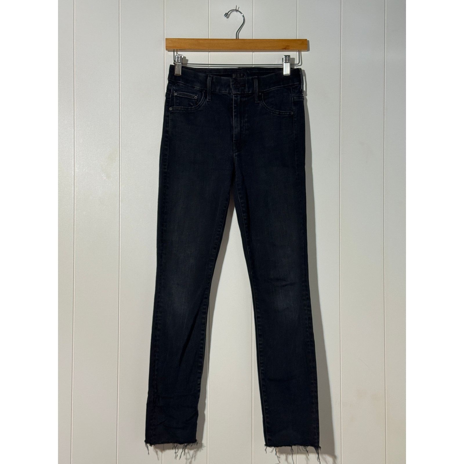 MOTHER Mother · High-Waisted Looker Skinny · Blackbird · Size 24 Size 24" / US 00 / IT 34 - 1 Thumbnail