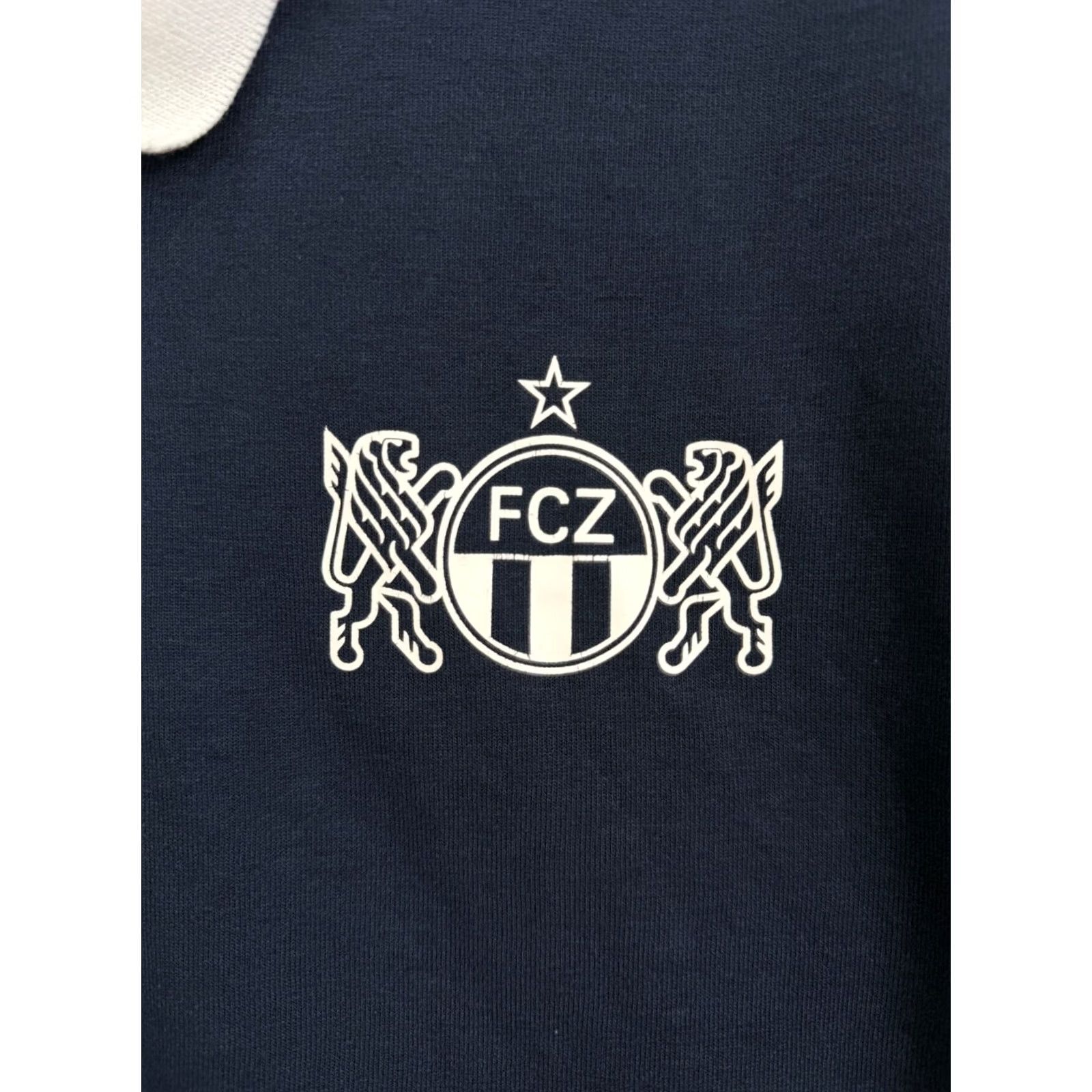 Nike Nike FCZ Zurich Switzerland Suisse Swiss Soccer T-Shirt XL Dark Blue Mens VINTAGE Size US XL / EU 56 / 4 - 5 Thumbnail