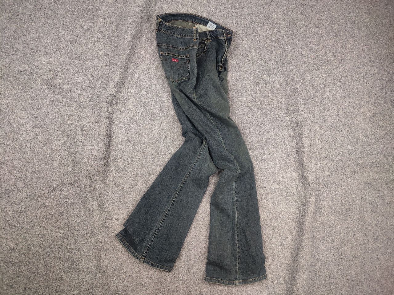 If Six Was Nine Vintage Y2K Flared Jeans Dark if six was nine LGB Opium Size 29" - 1 Thumbnail