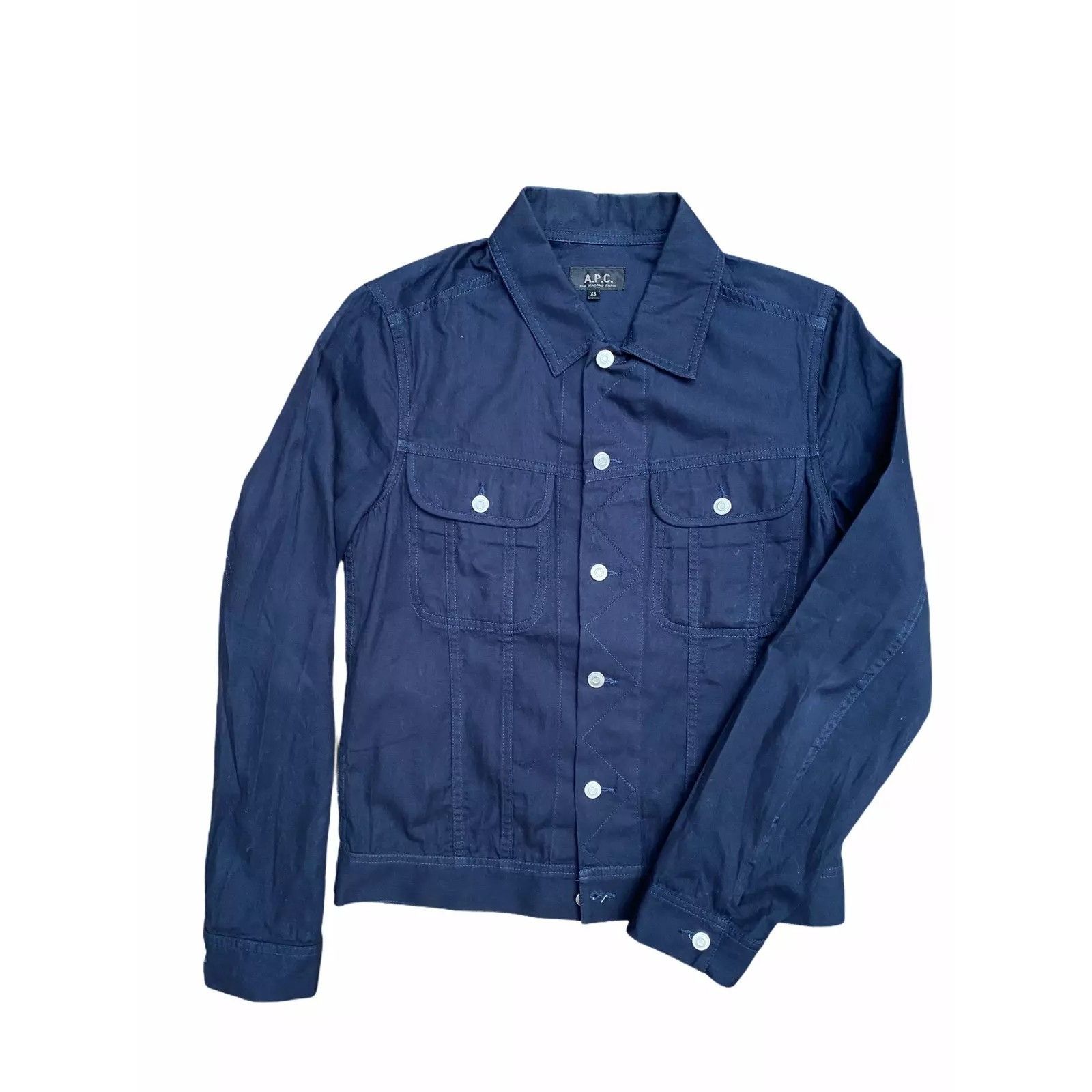 A.P.C. Dark Navy Jacket Size US XS / EU 42 / 0 - 1 Thumbnail