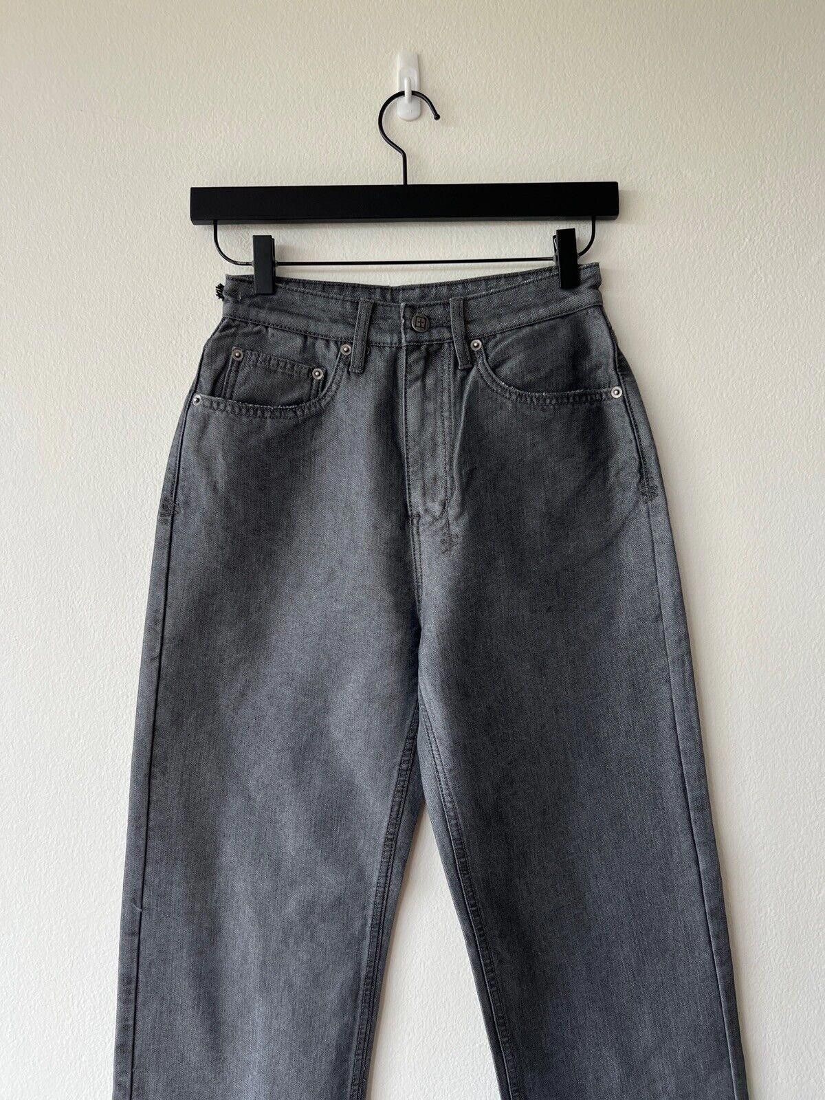 Ksubi new Ksubi womens jean playback shimmer grey metallic 8 26 Size 26" / US 2 / IT 38 - 2 Thumbnail