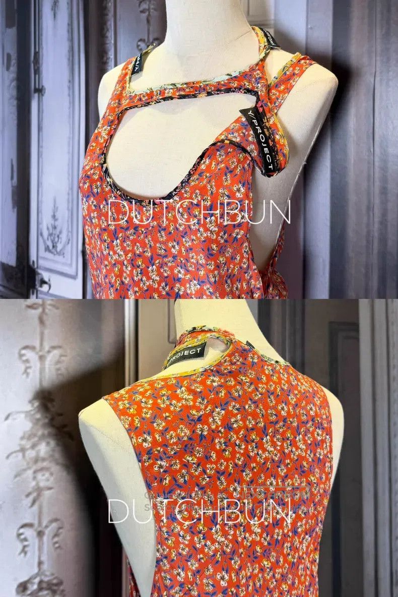 Y/Project Y/Project Floral Print Dress Size XS / US 0-2 / IT 36-38 - 4 Thumbnail