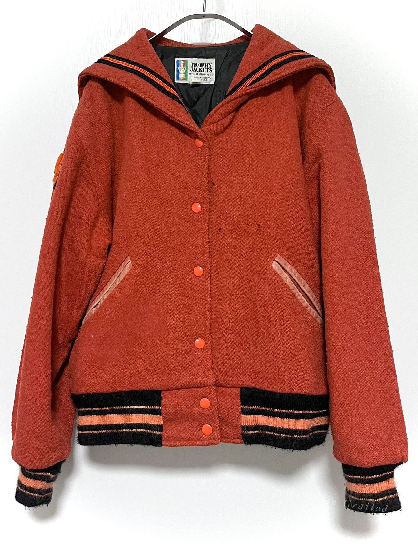 Trophy Clothing 70s US Vintage Trophy Baseball Jacket Size US M / EU 48-50 / 2 - 1 Thumbnail