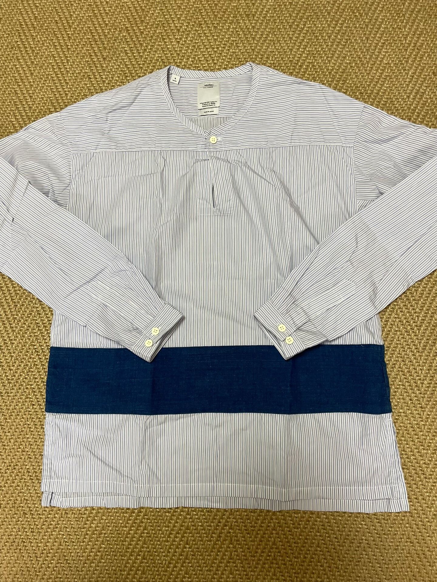 Visvim visvim kerchief border long sleeve shirt Size US L / EU 52-54 / 3 - 1 Thumbnail