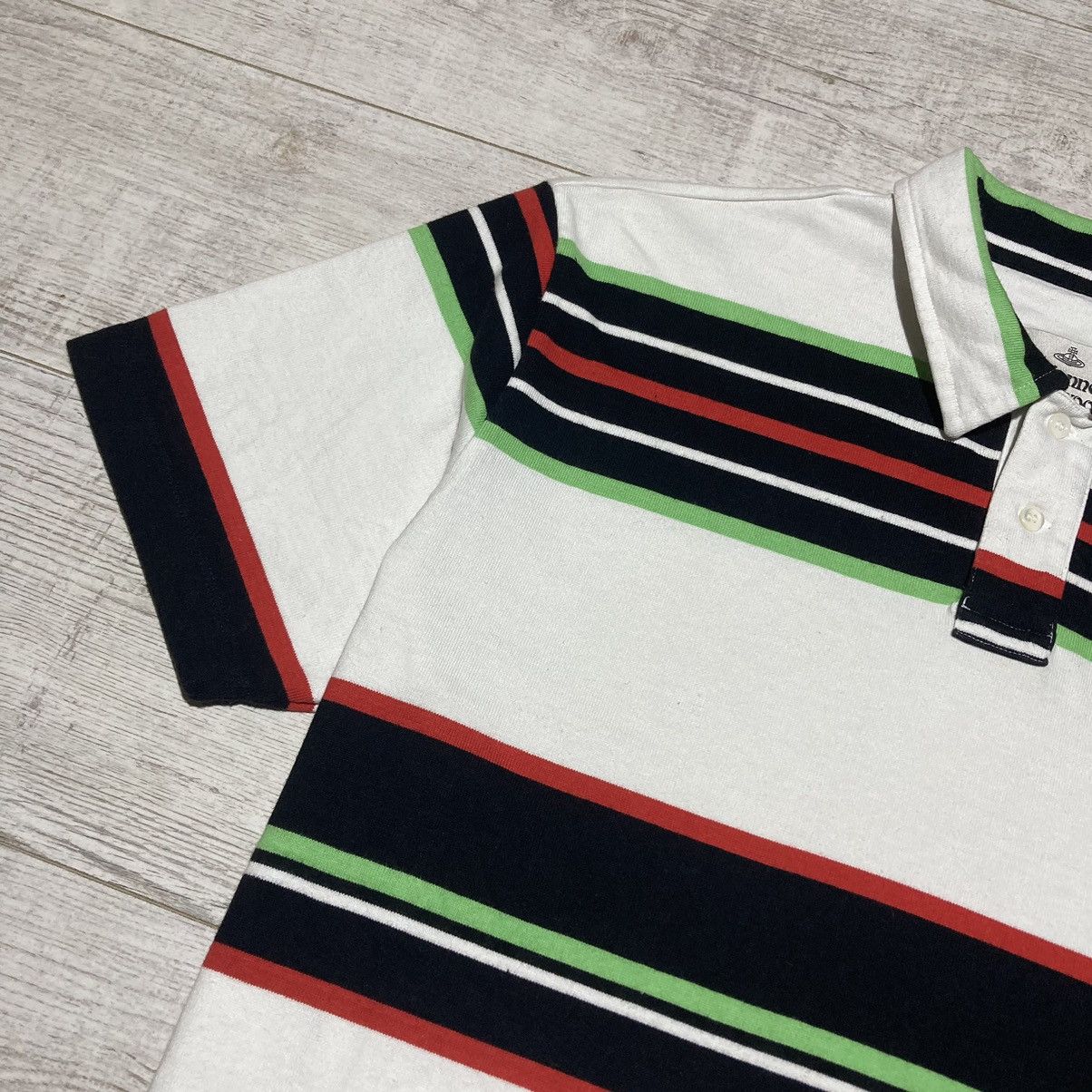 Vivienne Westwood Vivienne Westwood Orb Lobster Polo Shirt Punk Style Size US XXL / EU 58 / 5 - 6 Thumbnail