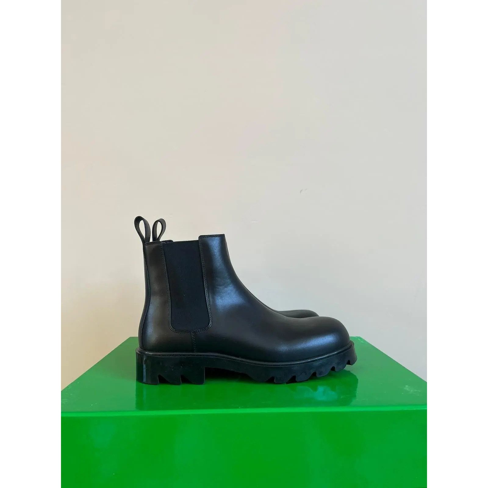 Bottega Veneta o1rshd1 Ankle Boots in Shibuya Calfskin Size US 10.5 / EU 43-44 - 14 Thumbnail