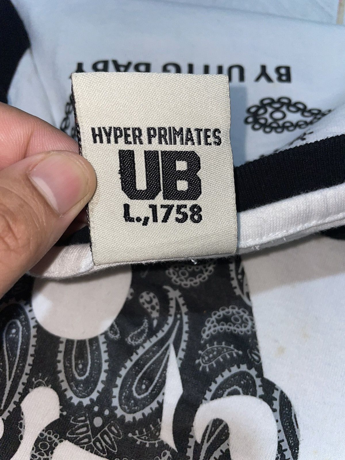 Japanese Brand UITTG Baby Ape Raglan 3q Tshirt Size US M / EU 48-50 / 2 - 6 Thumbnail