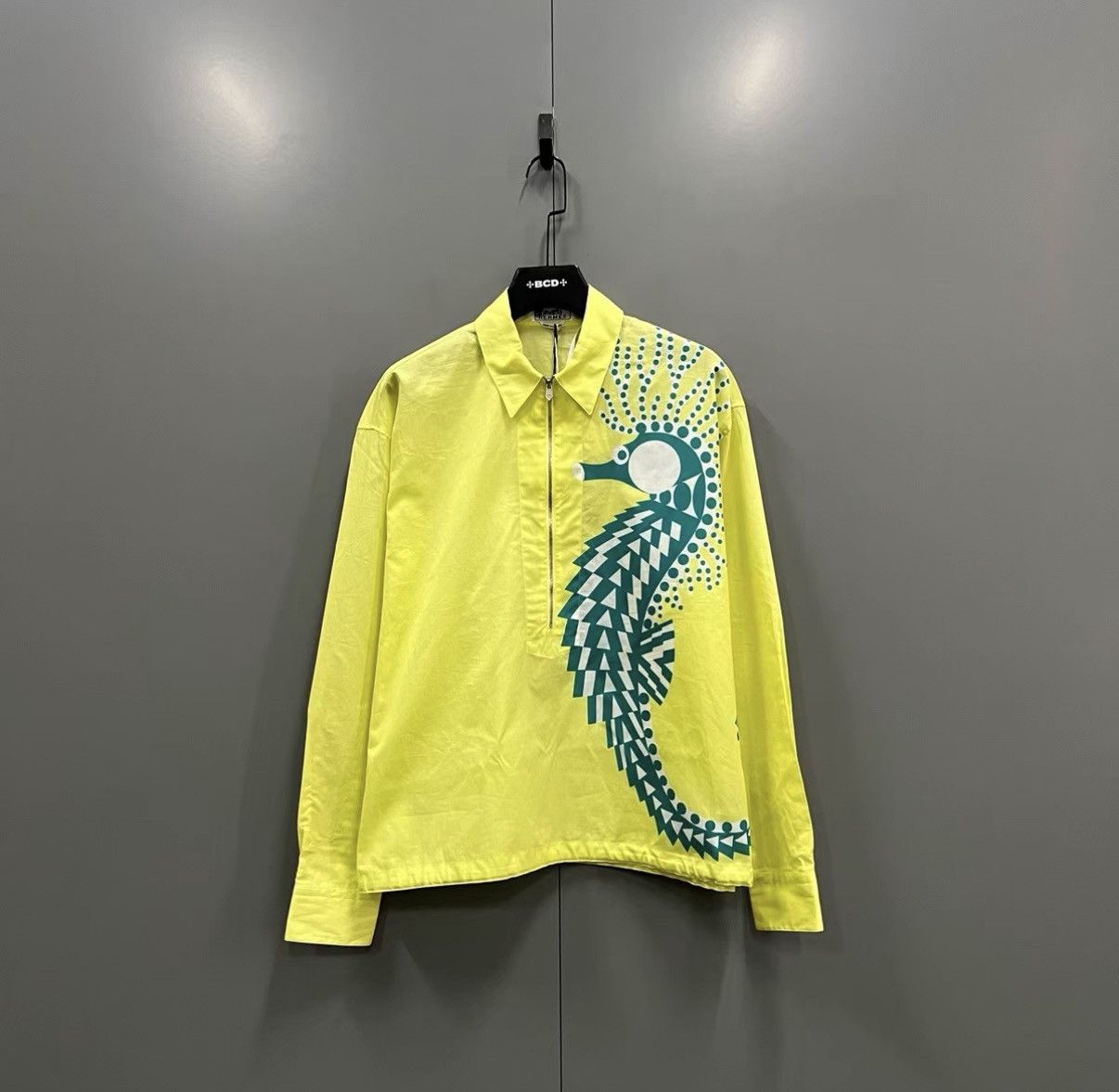 Hermes Hermès Runway Cartoon Seahorse Shirt J41 Size M / US 6-8 / IT 42-44 - 1 Thumbnail