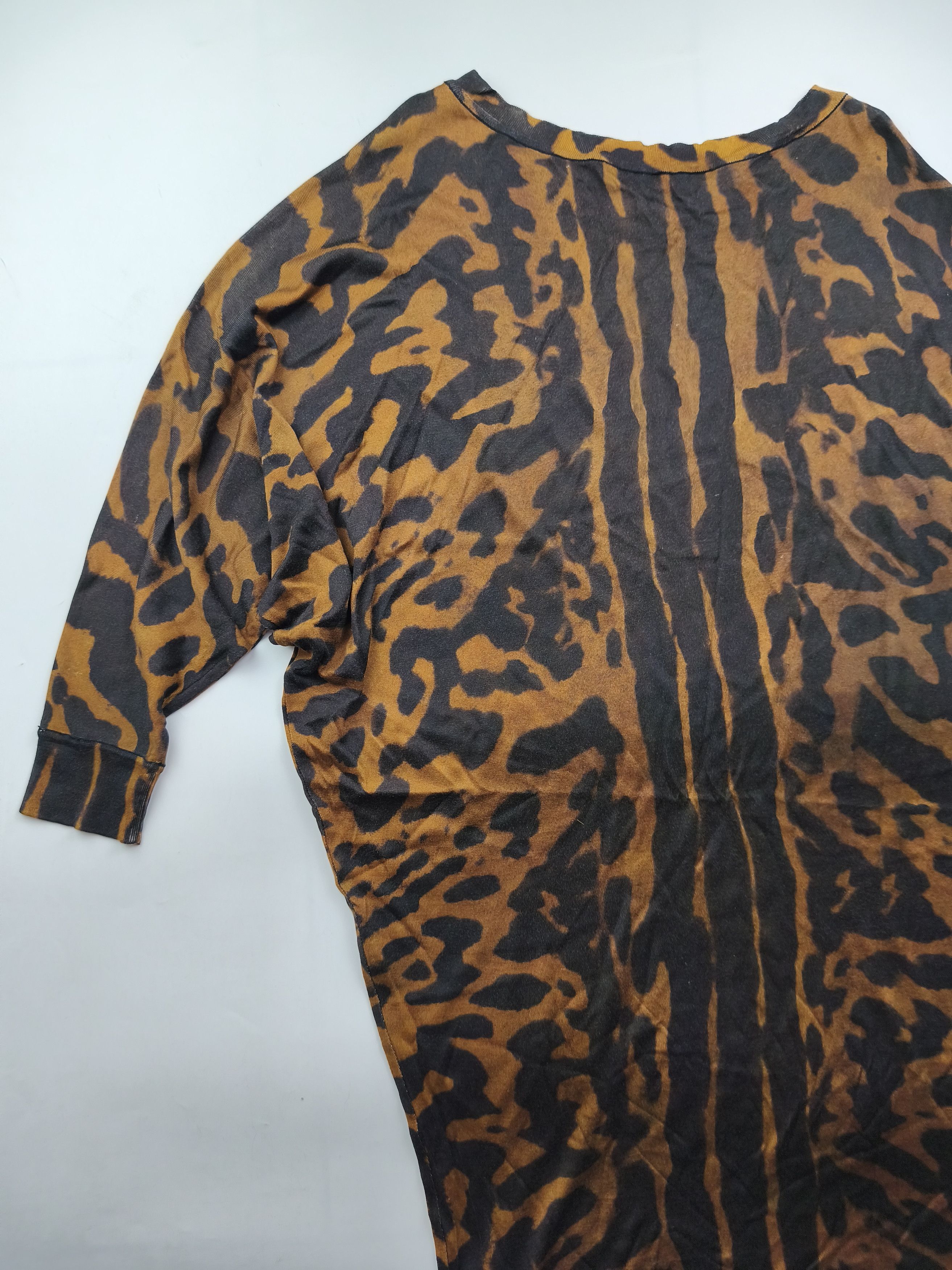 Alexander McQueen Alexander McQueen leopard assymetric silk dress Size S / US 4 / IT 40 - 12 Thumbnail