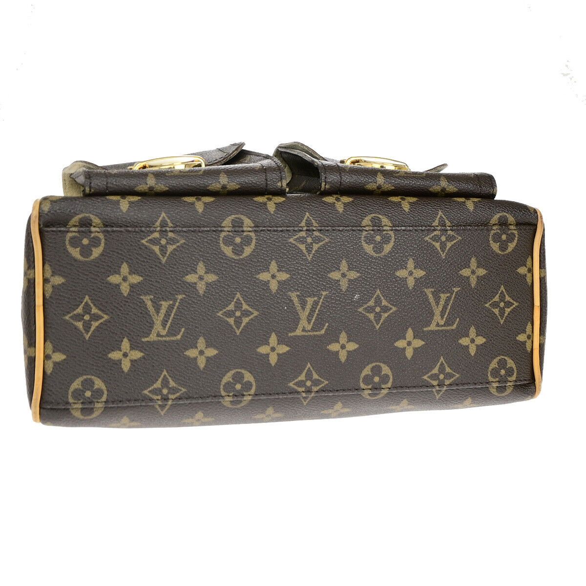 Louis Vuitton Louis Vuitton Manhattan Pm Brown Canvas Handbag Size ONE SIZE - 5 Thumbnail