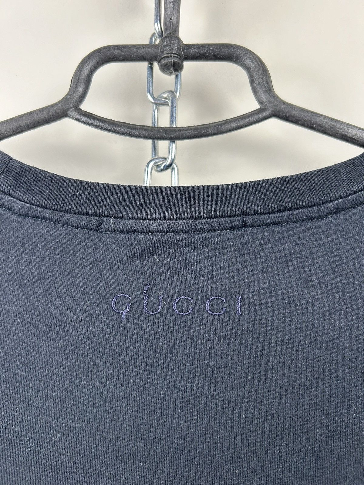 Gucci Vintage 00s Gucci Long Sleeve Basic Balck Size US XXL / EU 58 / 5 - 17 Thumbnail