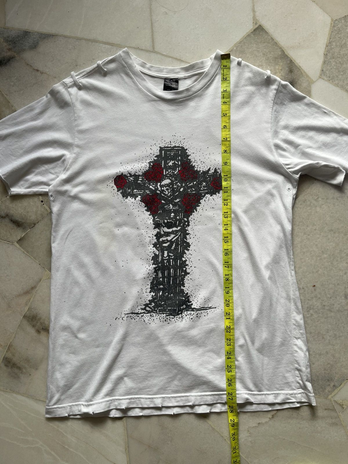 Number (N)ine SS06 NumberNine 'Welcome to The Shadow' Skull Of Jes*s Cross Size US M / EU 48-50 / 2 - 12 Thumbnail