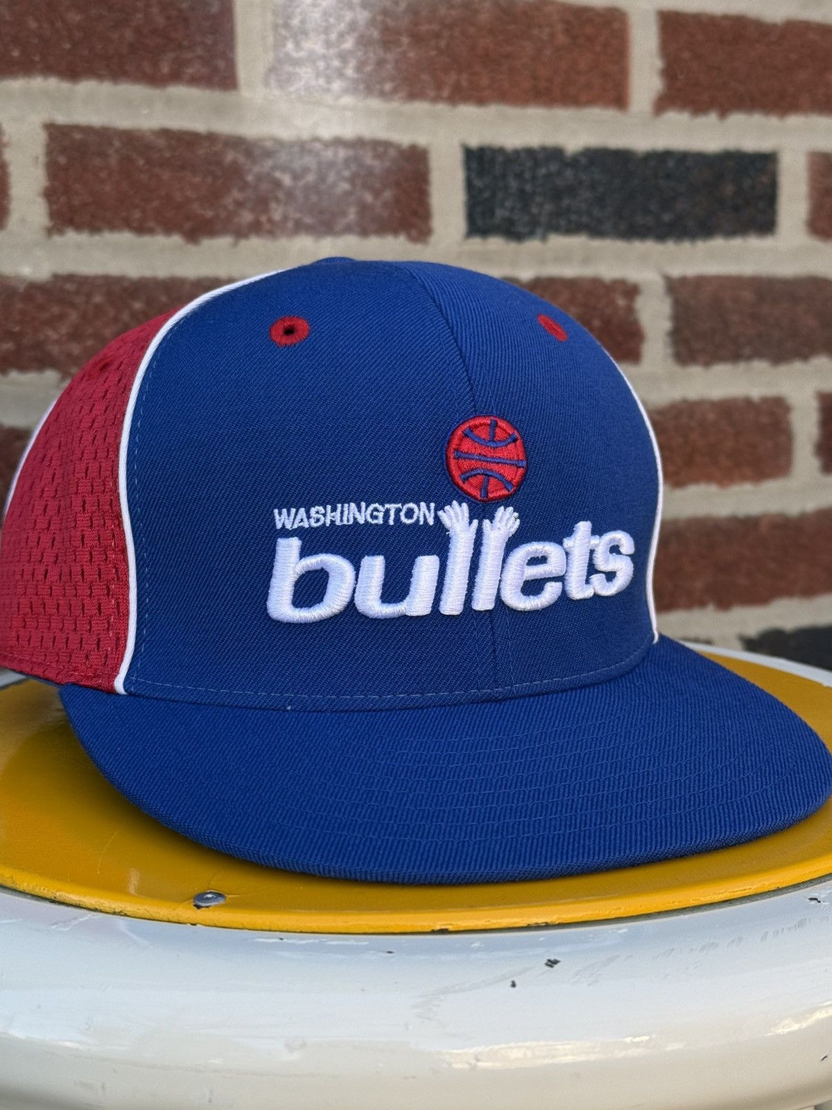 NBA × Reebok Vintage 00’s Reebok X NBA Washington Bullets Snapback Hat Size ONE SIZE - 3 Thumbnail