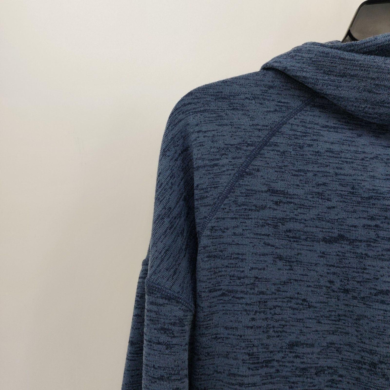 Athleta Athleta Blue Sweater Cowl Neck Pullover Knit Athletic Sz XS Size XS / US 0-2 / IT 36-38 - 8 Thumbnail