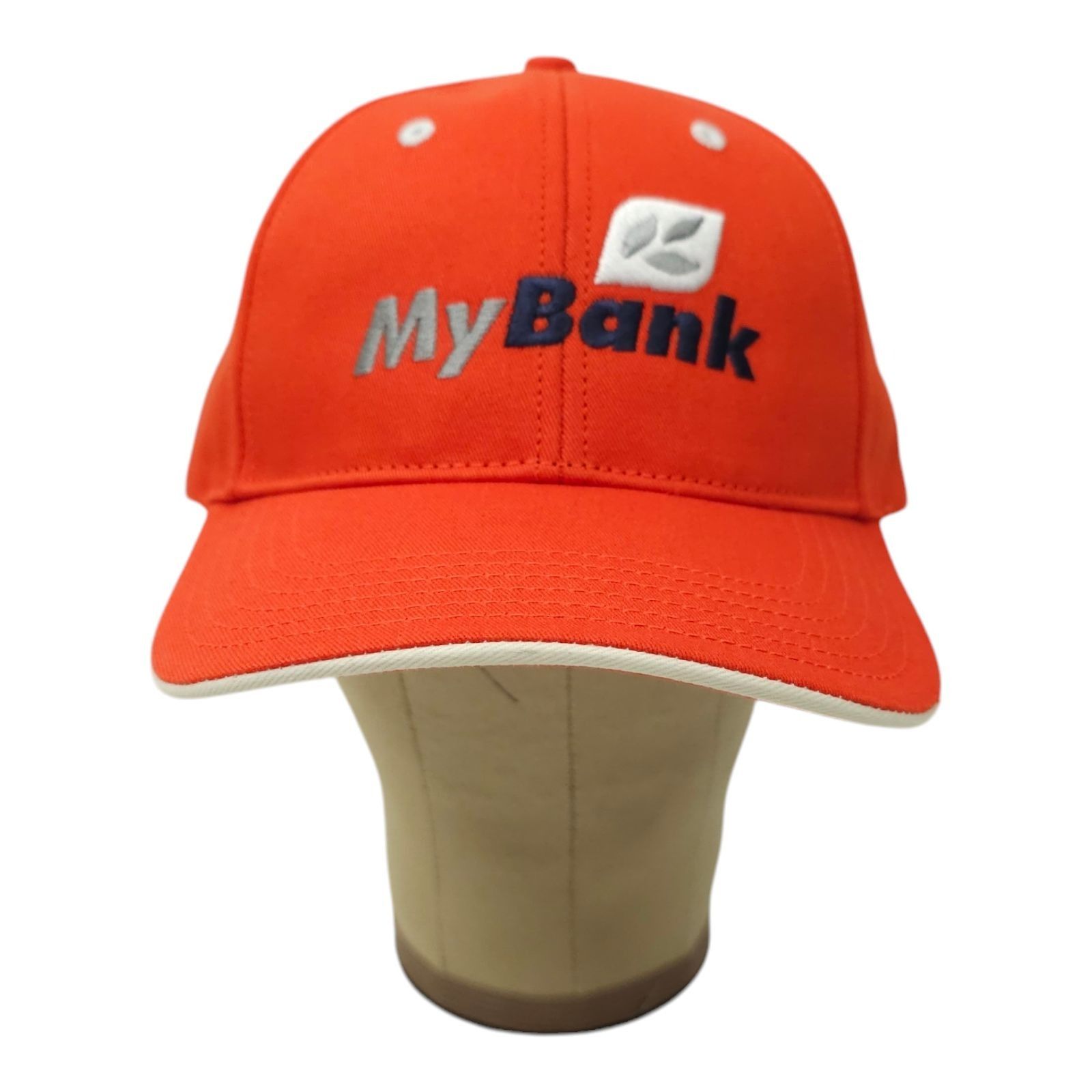 Richardson My Bank Embroidered Logo Strapback Cap Sandwich Brim Trucker Size ONE SIZE - 9 Thumbnail