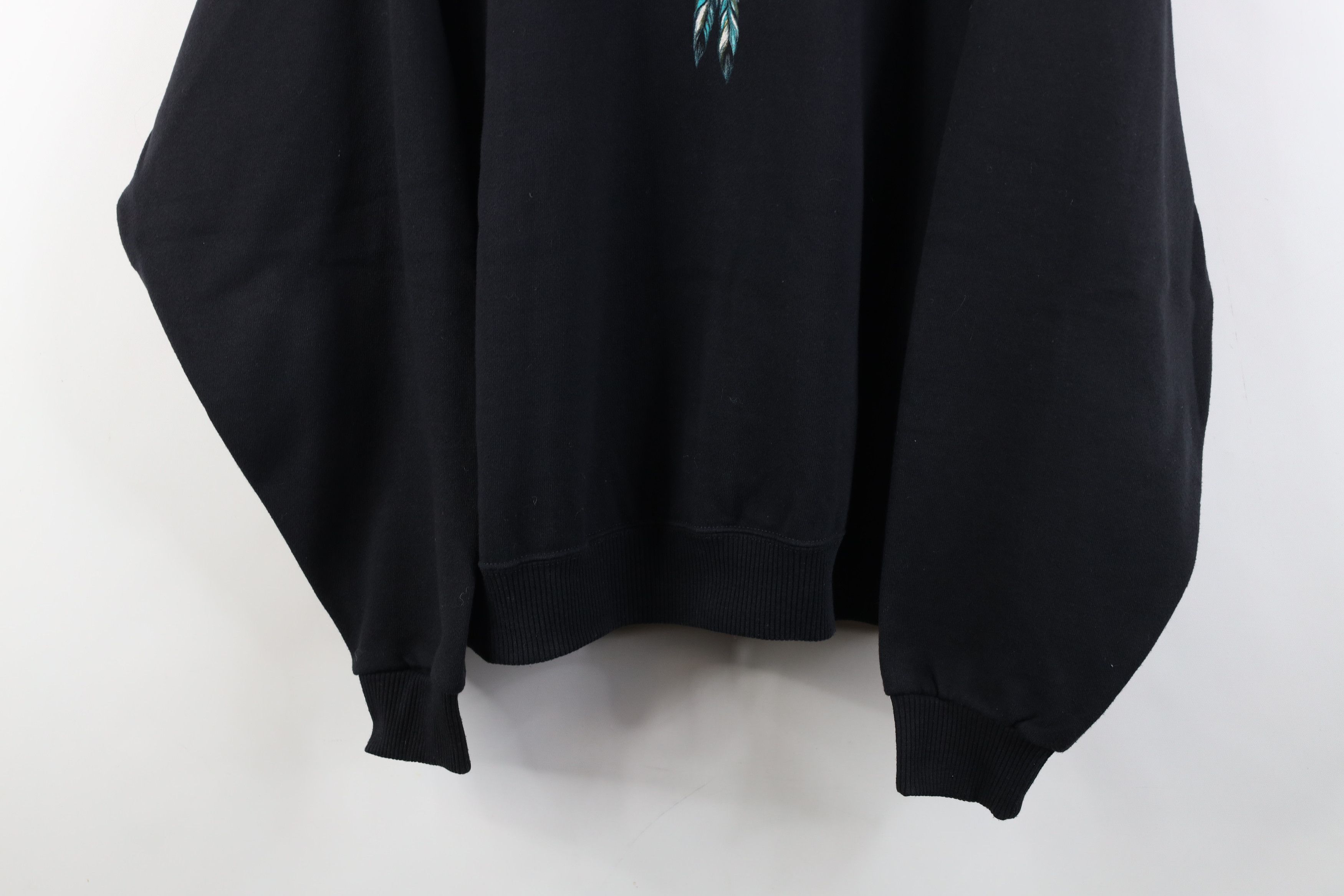 Harley Davidson Vintage 90s Harley Davidson American Mock Neck Sweatshirt Size XL / US 12-14 / IT 48-50 - 3 Thumbnail