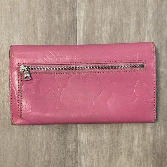 Bape BAPE CAMO embossed leather wallet pink a bathing ape NIGO Size ONE SIZE - 2 Thumbnail
