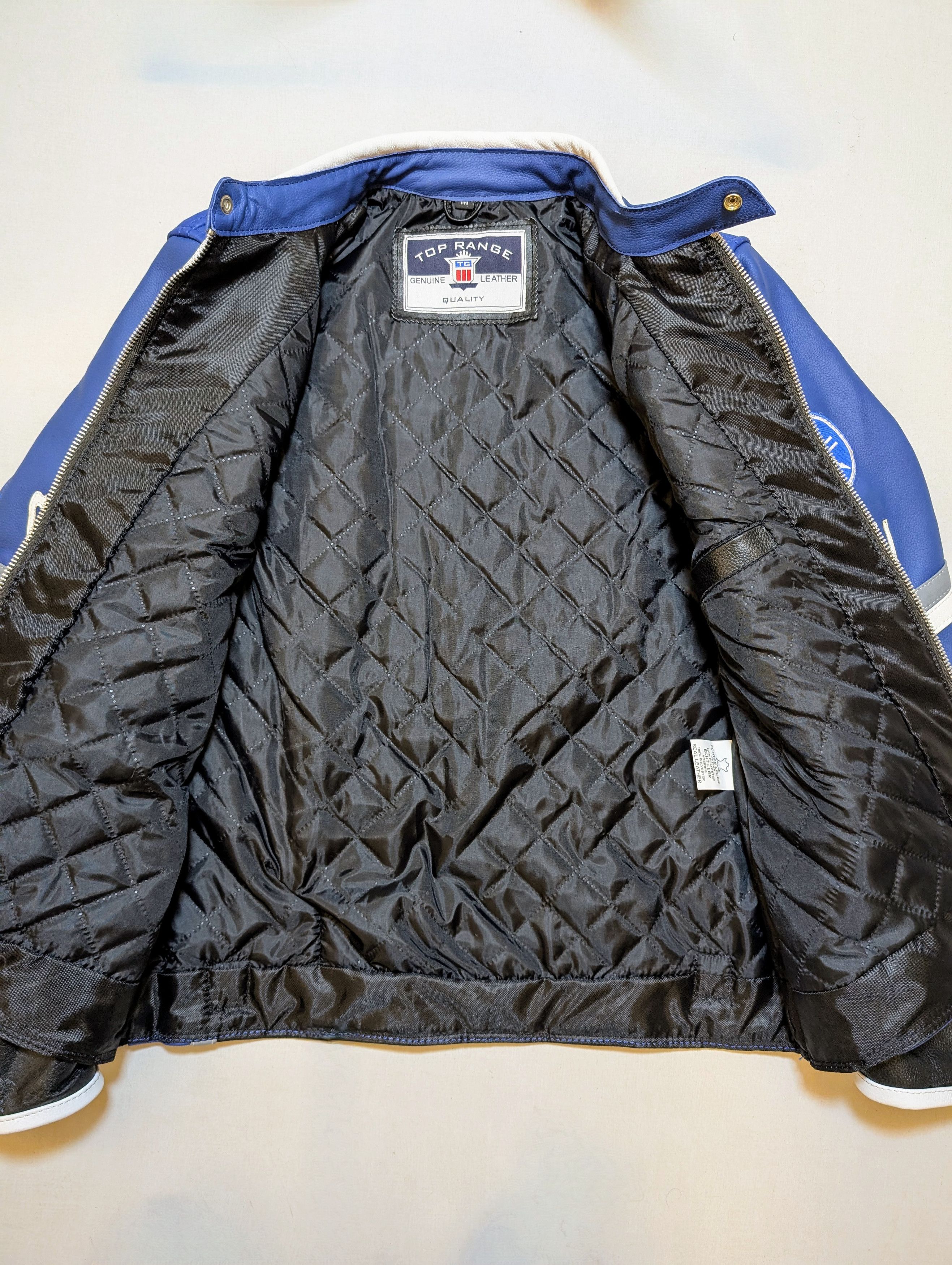 Yamaha 💥 YAMAHA 🔥 LEATHER JACKET Motorcycle Jacket Size US XXL / EU 58 / 5 - 5 Thumbnail