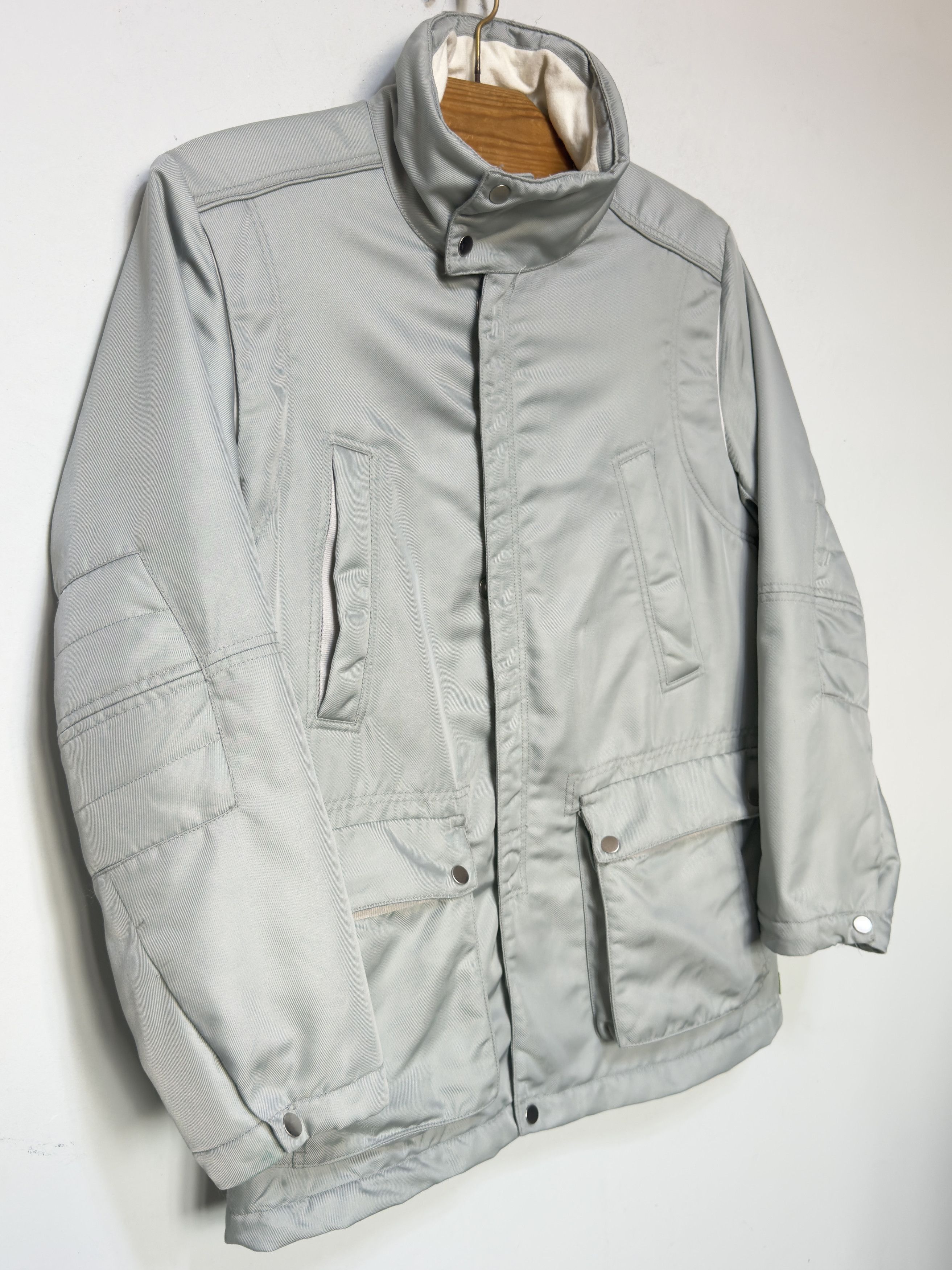 Hugo Boss 🔥 Hugo boss puffer down jacket parka ice blue size L Size US L / EU 52-54 / 3 - 8 Thumbnail