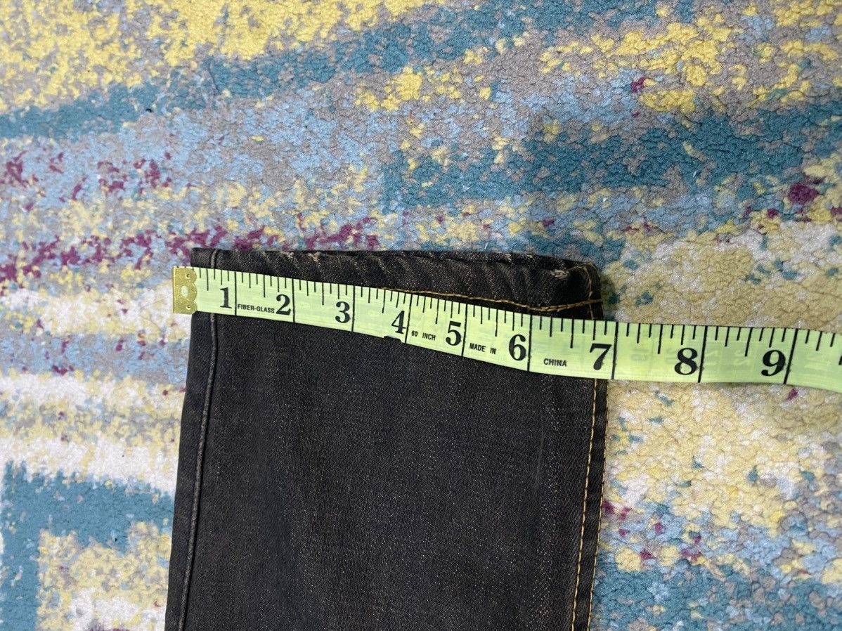 Junya Watanabe AD2004 Junya Watanabe X COMME des GARÇONS Denim Black Jeans Size US 34 / EU 50 - 10 Thumbnail