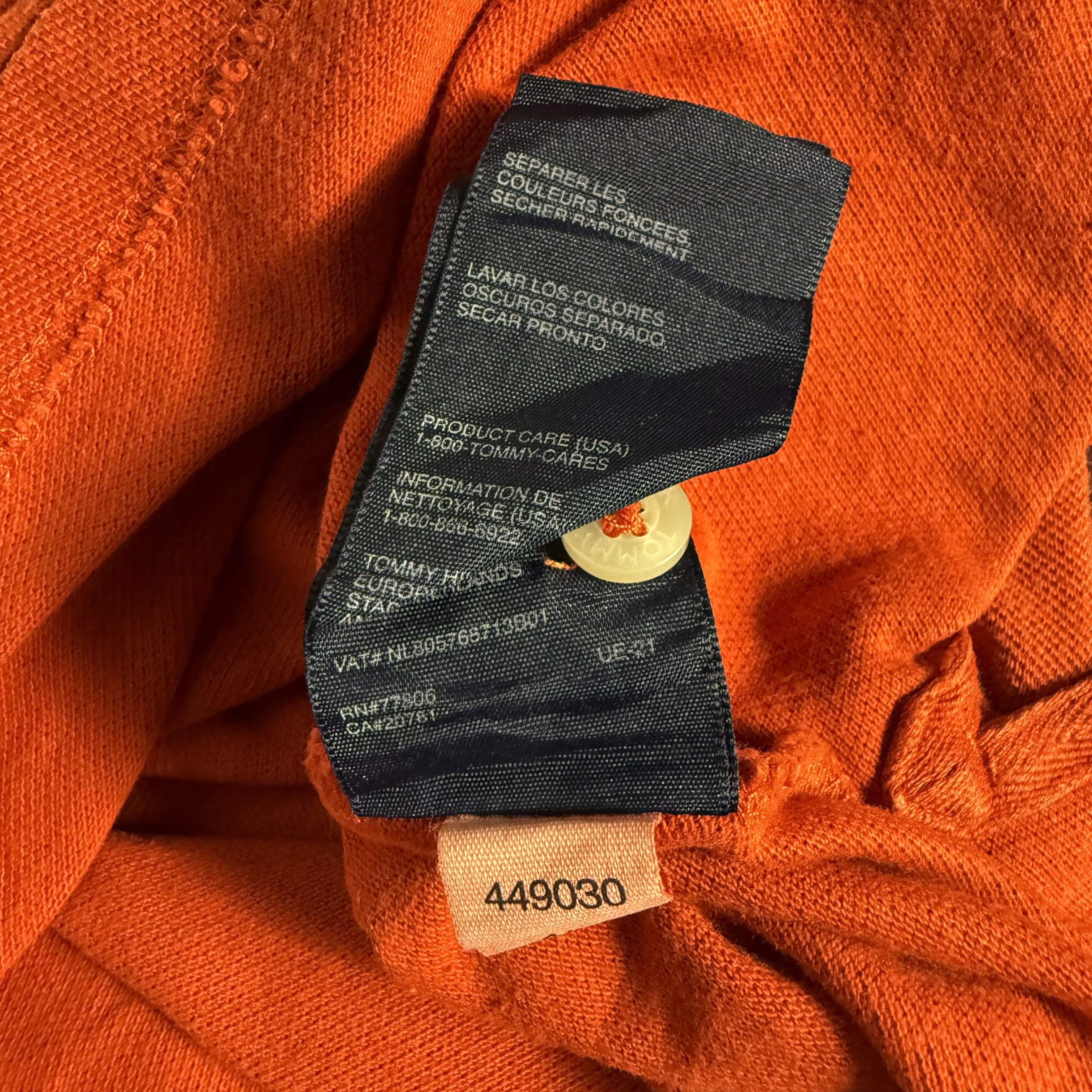 Tommy Hilfiger 🔥RARE🔥Vintage Tommy Hilfiger #5 Custom Fit Polo Shirt Size US M / EU 48-50 / 2 - 8 Thumbnail