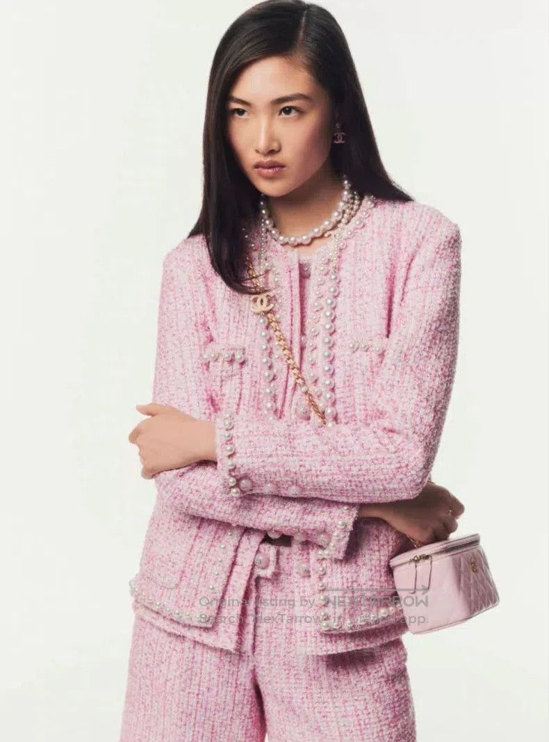 Chanel Chanel 25p pearl pink jacket Size XS / US 0-2 / IT 36-38 - 3 Thumbnail