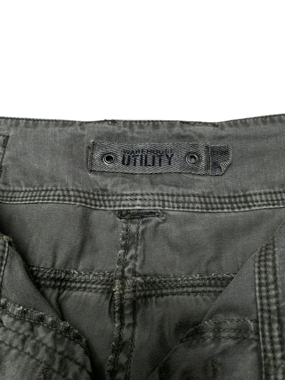 Japanese Brand × Vintage Vintage Brand Warehouse Utility Tactical Pants 2000s Size US 34 / EU 50 - 8 Thumbnail