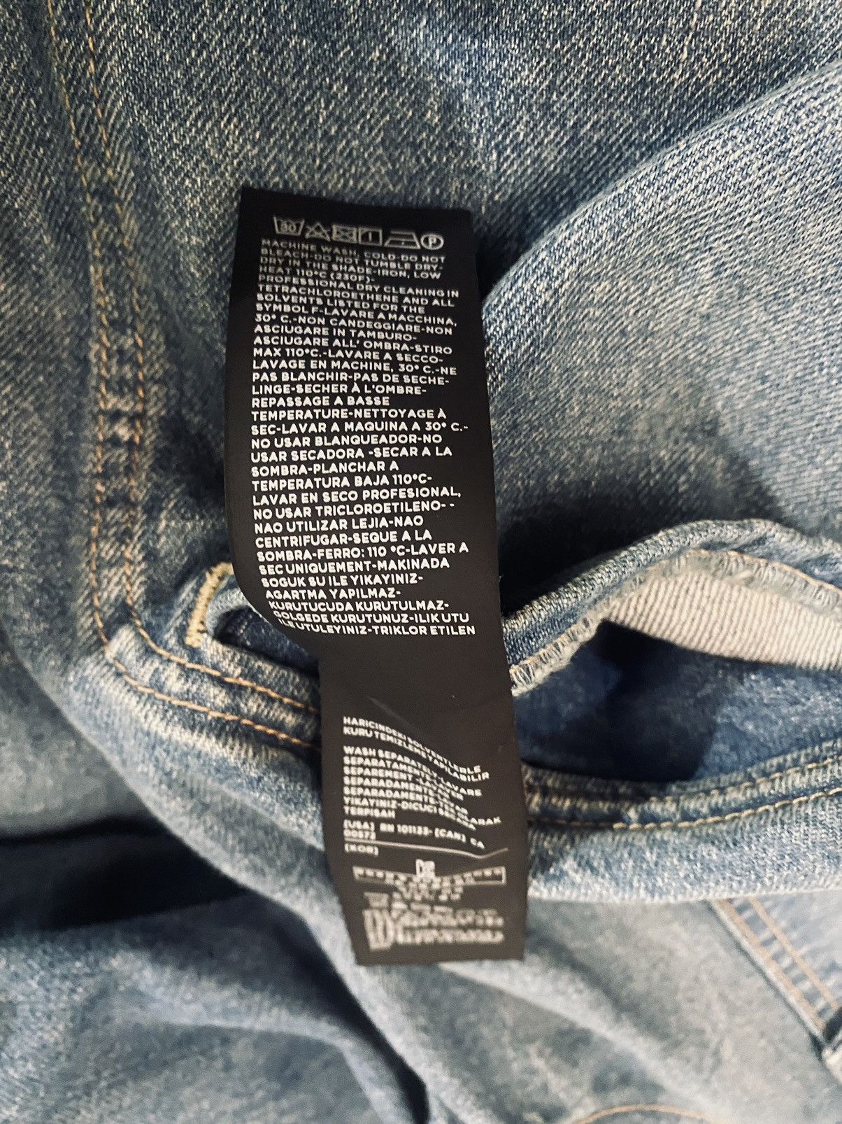 Tom Ford Tom Ford 🇺🇸 LA Icon Washed Denim Trucker Jacket XXL NWT Size US XXL / EU 58 / 5 - 20 Thumbnail