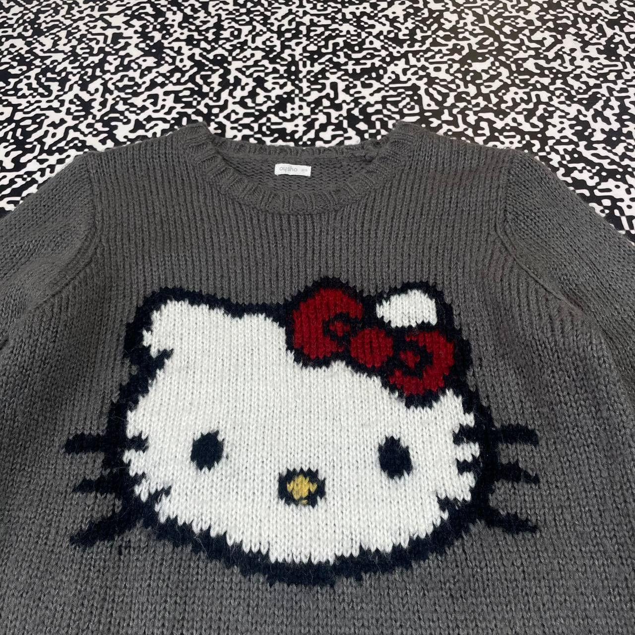 Cartoon Network Vintage Y2K Hello Kitty Japanese Cartoon Knitted Sweater Size M / US 6-8 / IT 42-44 - 7 Thumbnail