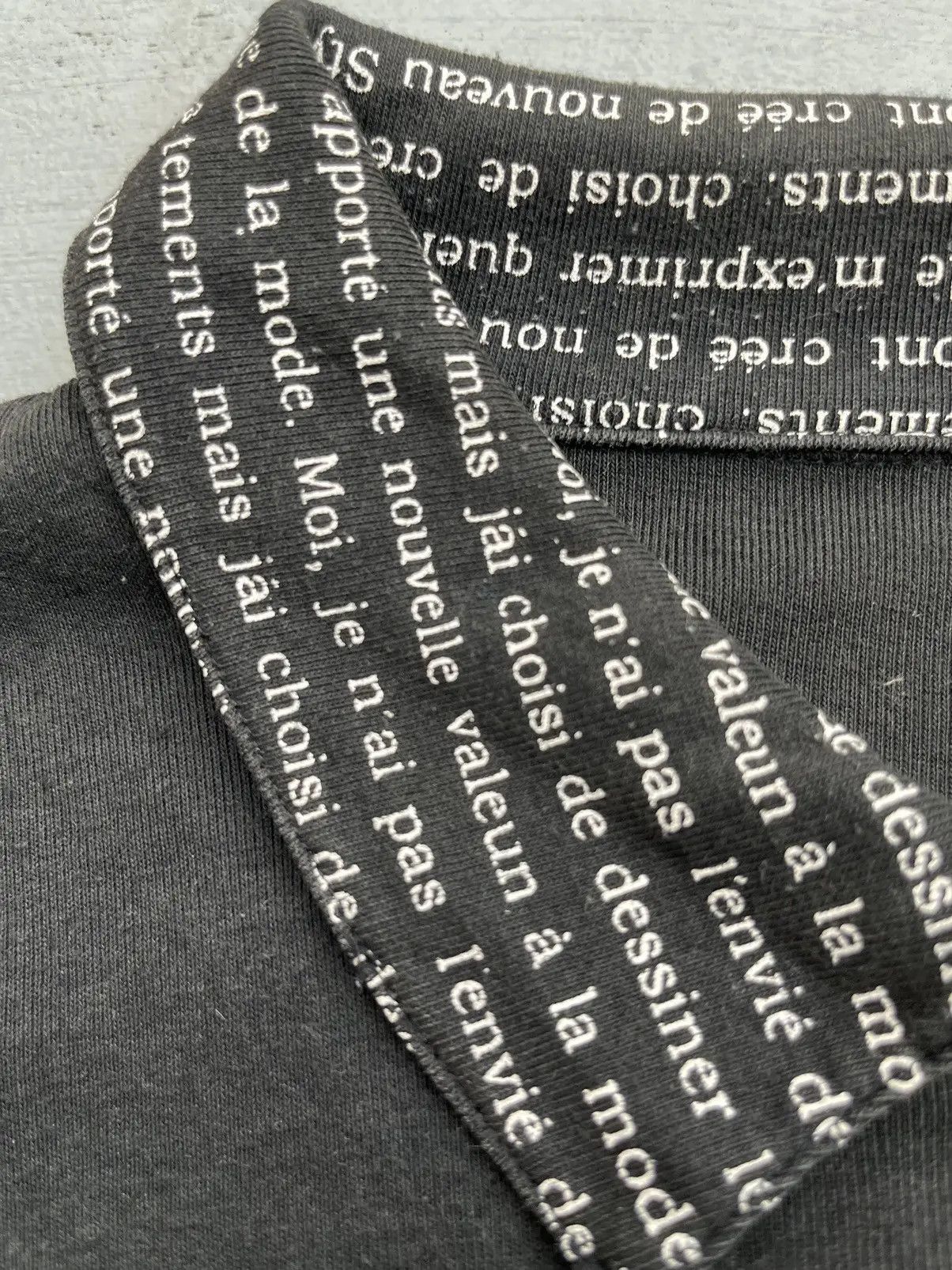Japanese Brand Unbrand Y2K Poem Longsleeve Tee Size US S / EU 44-46 / 1 - 2 Thumbnail