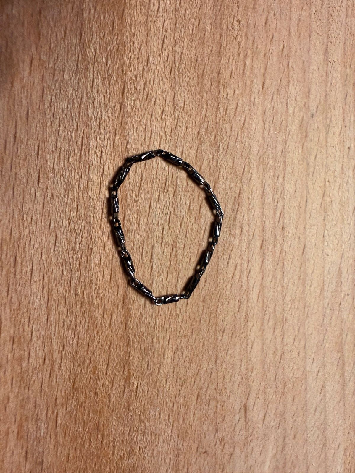 Other Minimalist Black Chain Link Ring – One Per Listing Size ONE SIZE - 1 Thumbnail