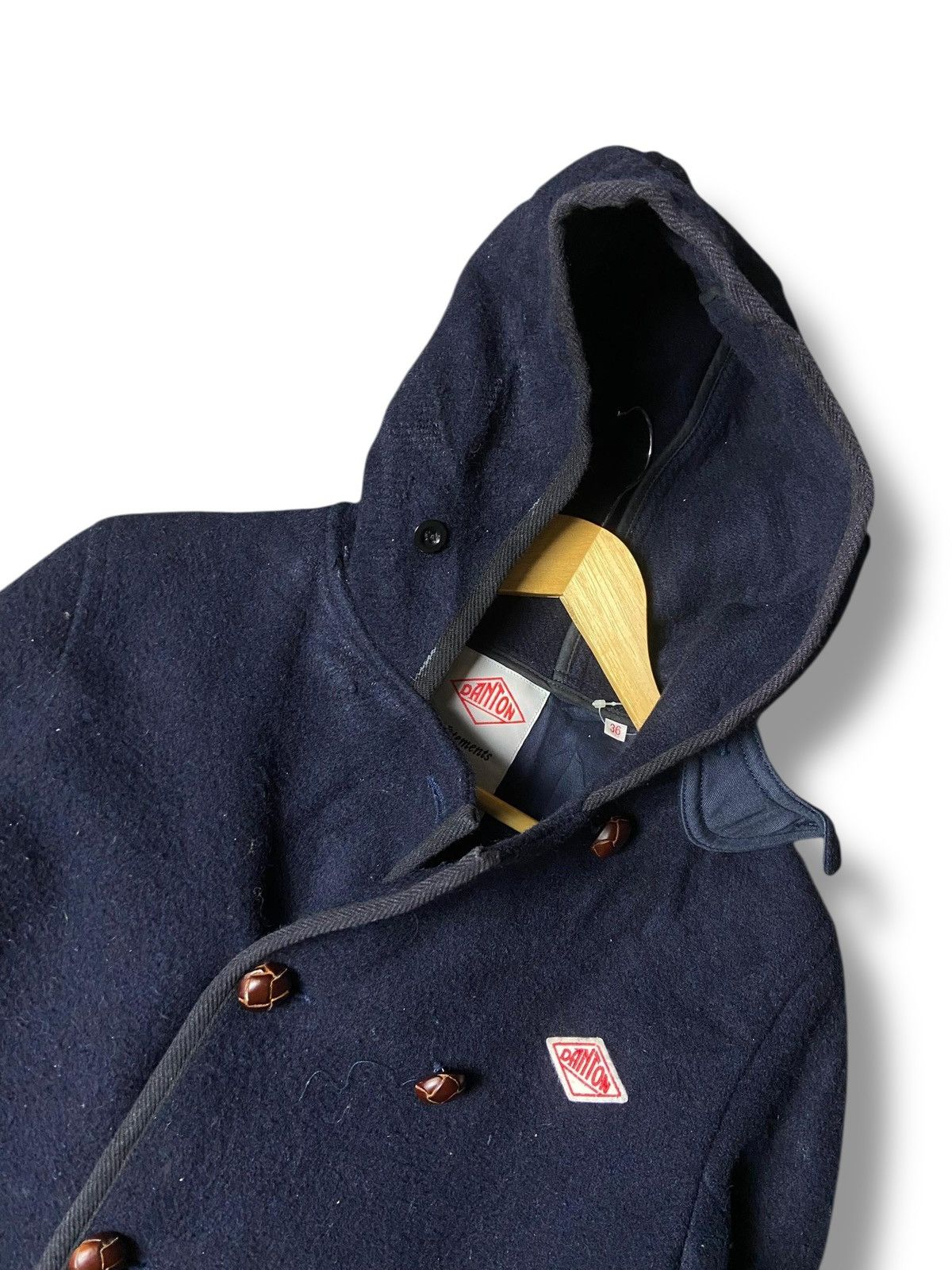 Danton Danton Vetements De Travail Wool Mossa Peacoat (167) Size US XXS / EU 40 - 5 Thumbnail