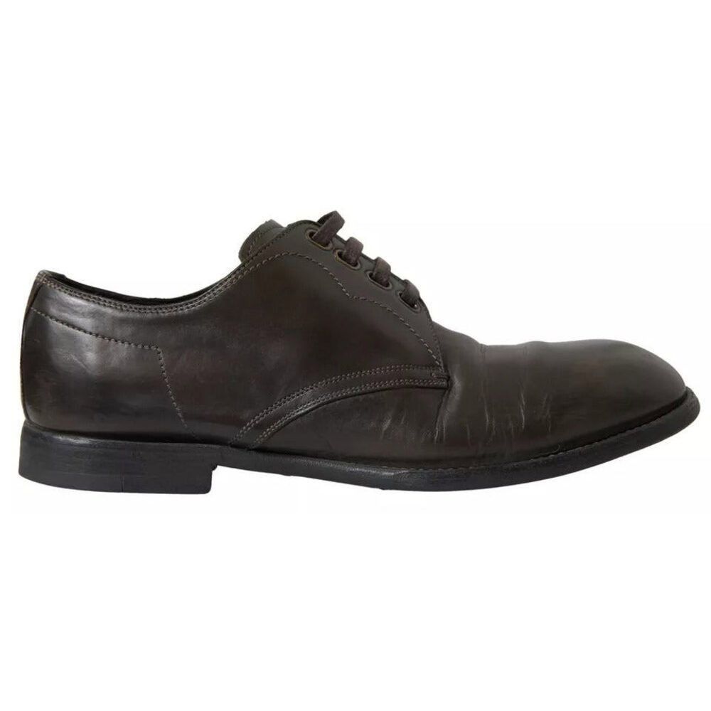 Dolce & Gabbana Dolce & Gabbana Green Leather Mens Formal Dress Shoes Size US 6 / EU 39 - 1 Thumbnail