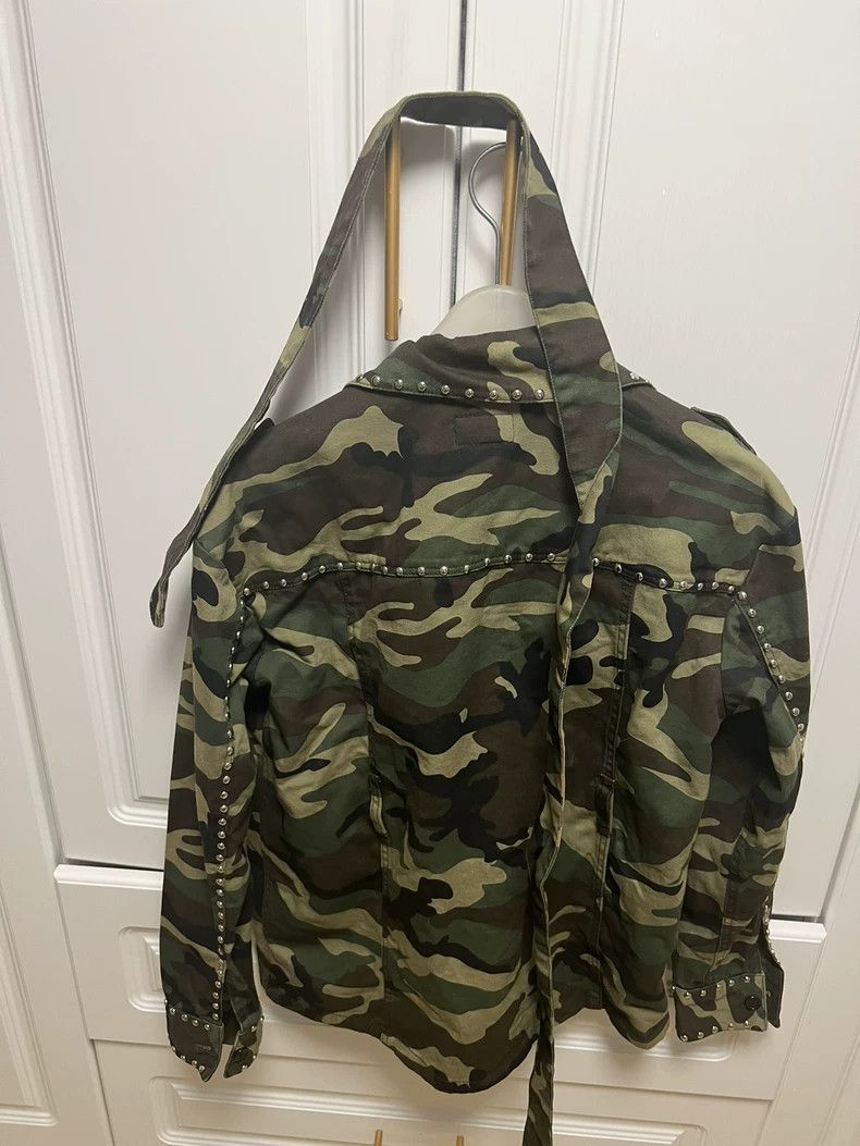 Saint Laurent Paris ysl camouflage jacket with belt-2507 Size US S / EU 44-46 / 1 - 8 Thumbnail