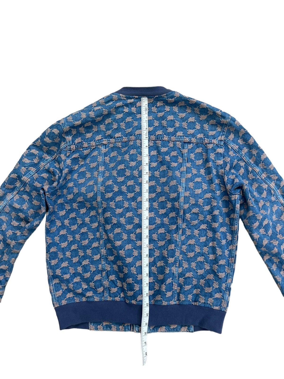 Issey Miyake Mercibeaucoup Embroidered Denim Bomber Trucker Jacket Size US M / EU 48-50 / 2 - 5 Thumbnail
