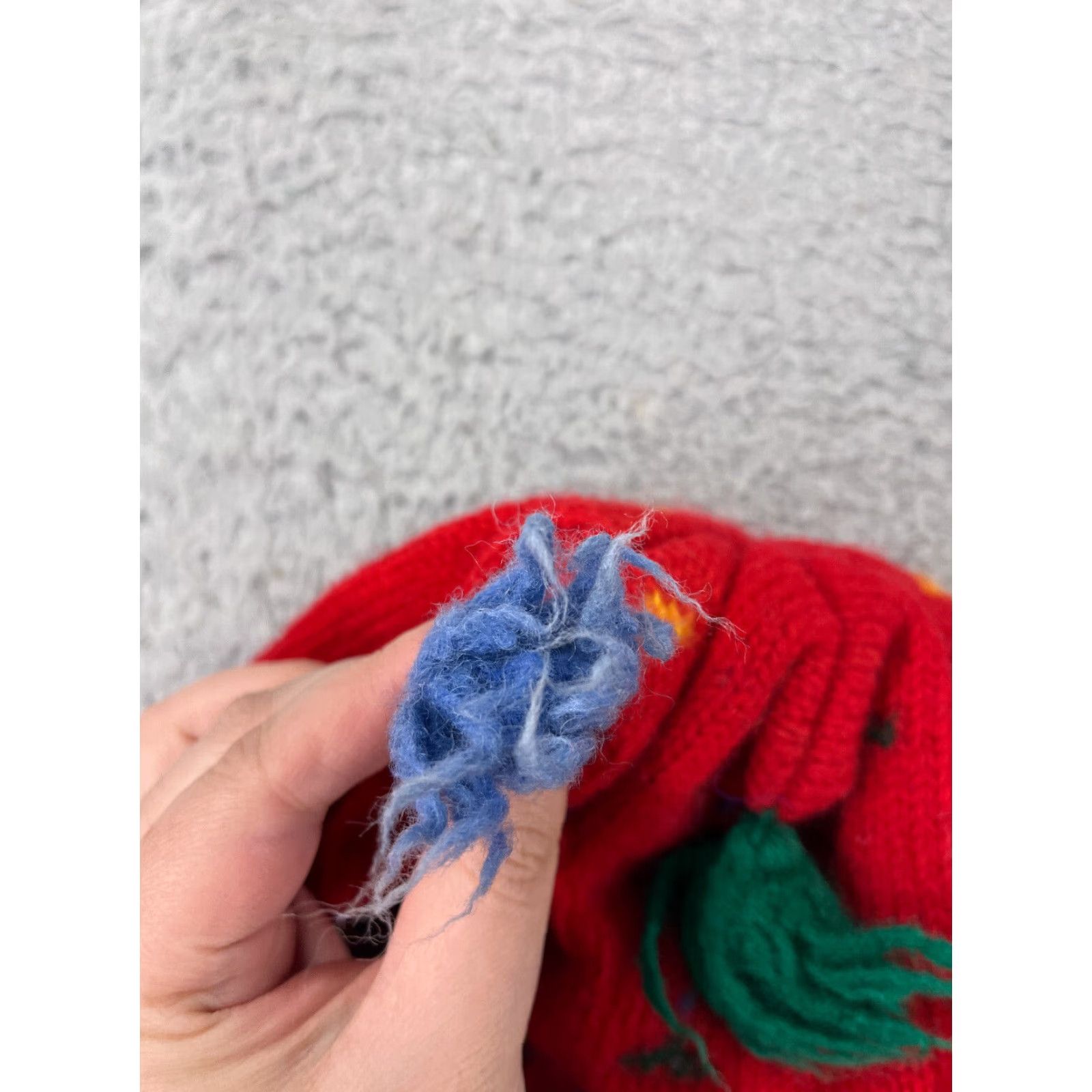 Vintage Merkley Beanie Toque Adult One Size Red 100% Virgin Wool Lined Made Canada Poms Size ONE SIZE - 4 Thumbnail