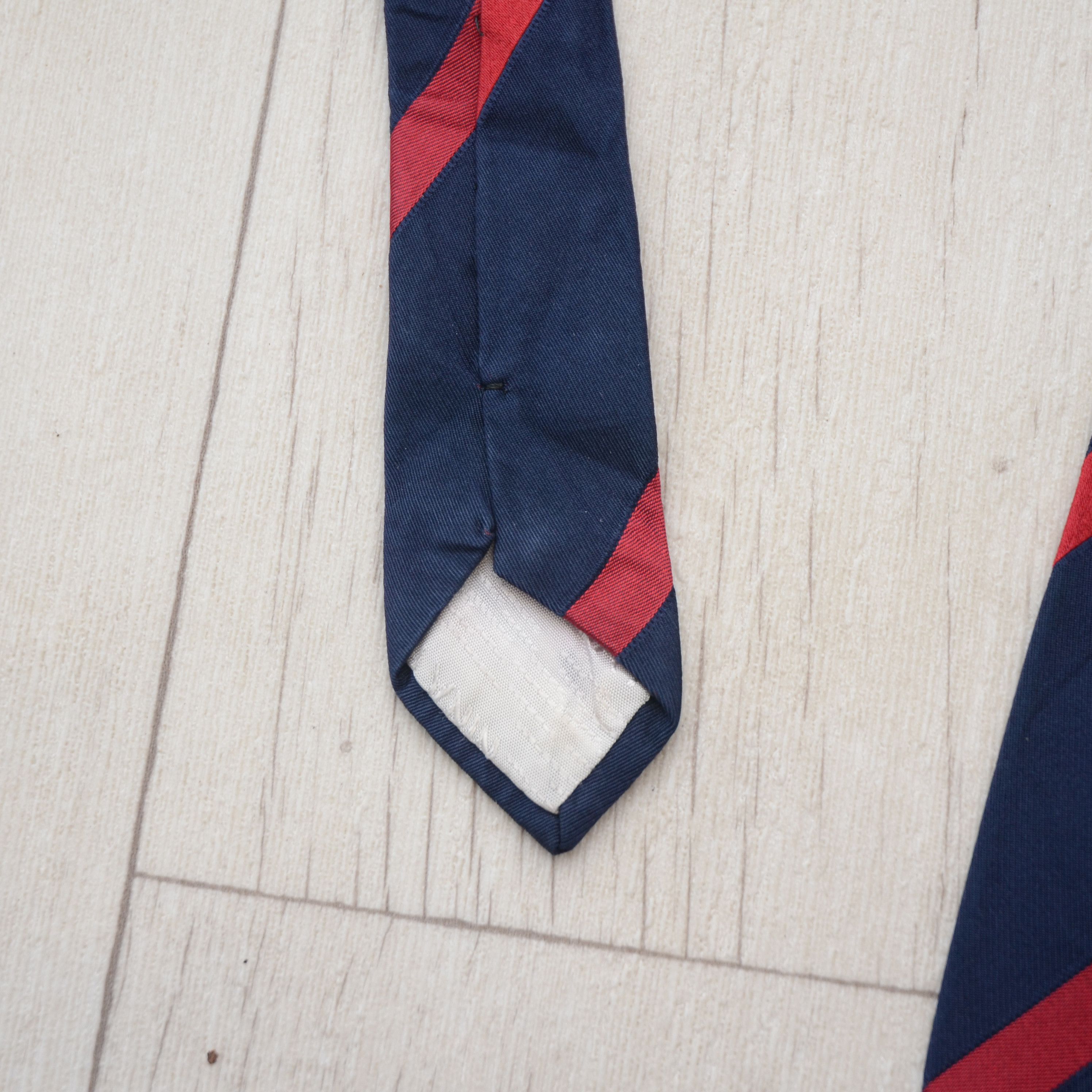Designer × Vintage Vintage Authentic NINA RICCI Tie Striped Print Design Rare Size ONE SIZE - 8 Thumbnail