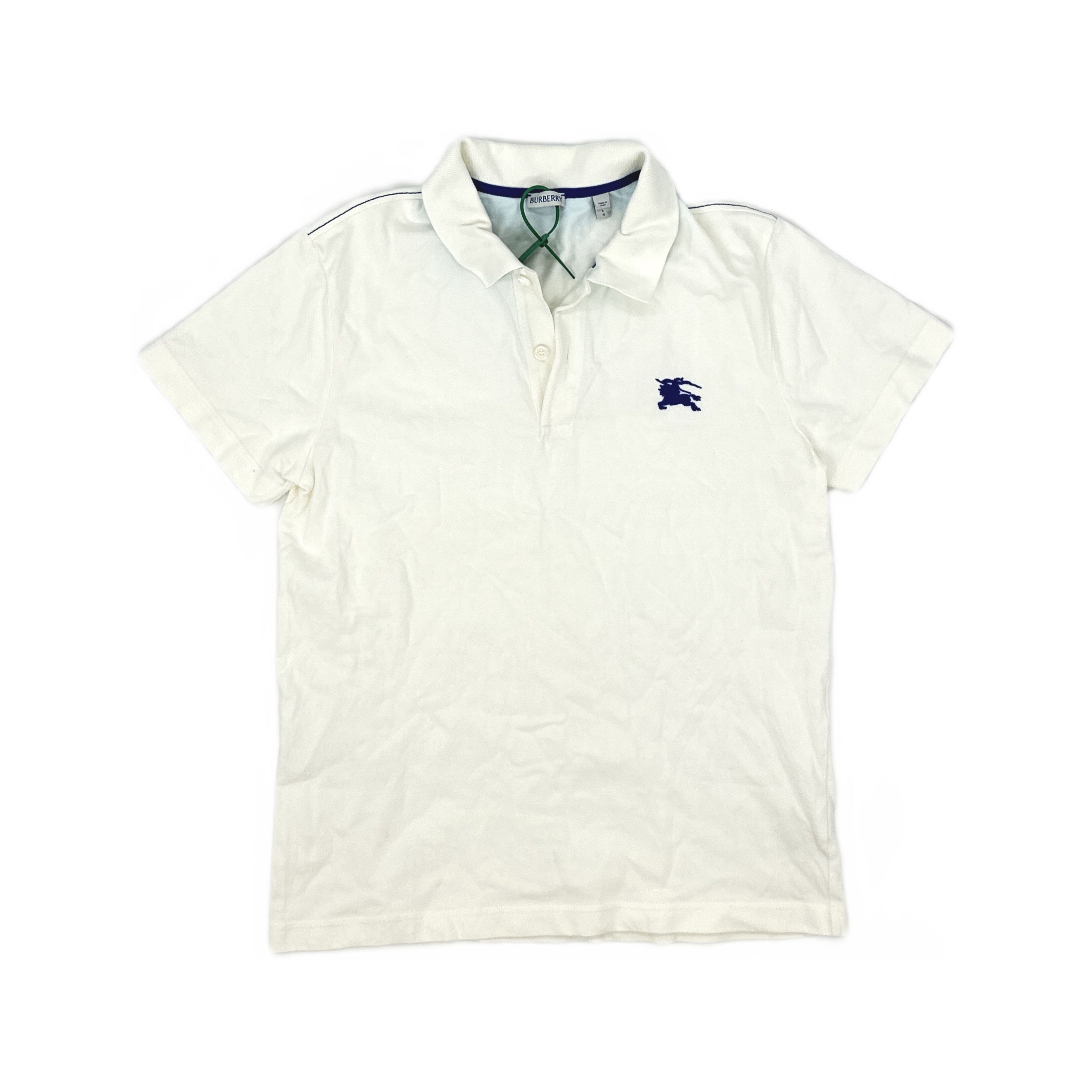 Burberry Burberry Logo Polo Shirt Size L Size US L / EU 52-54 / 3 - 1 Thumbnail