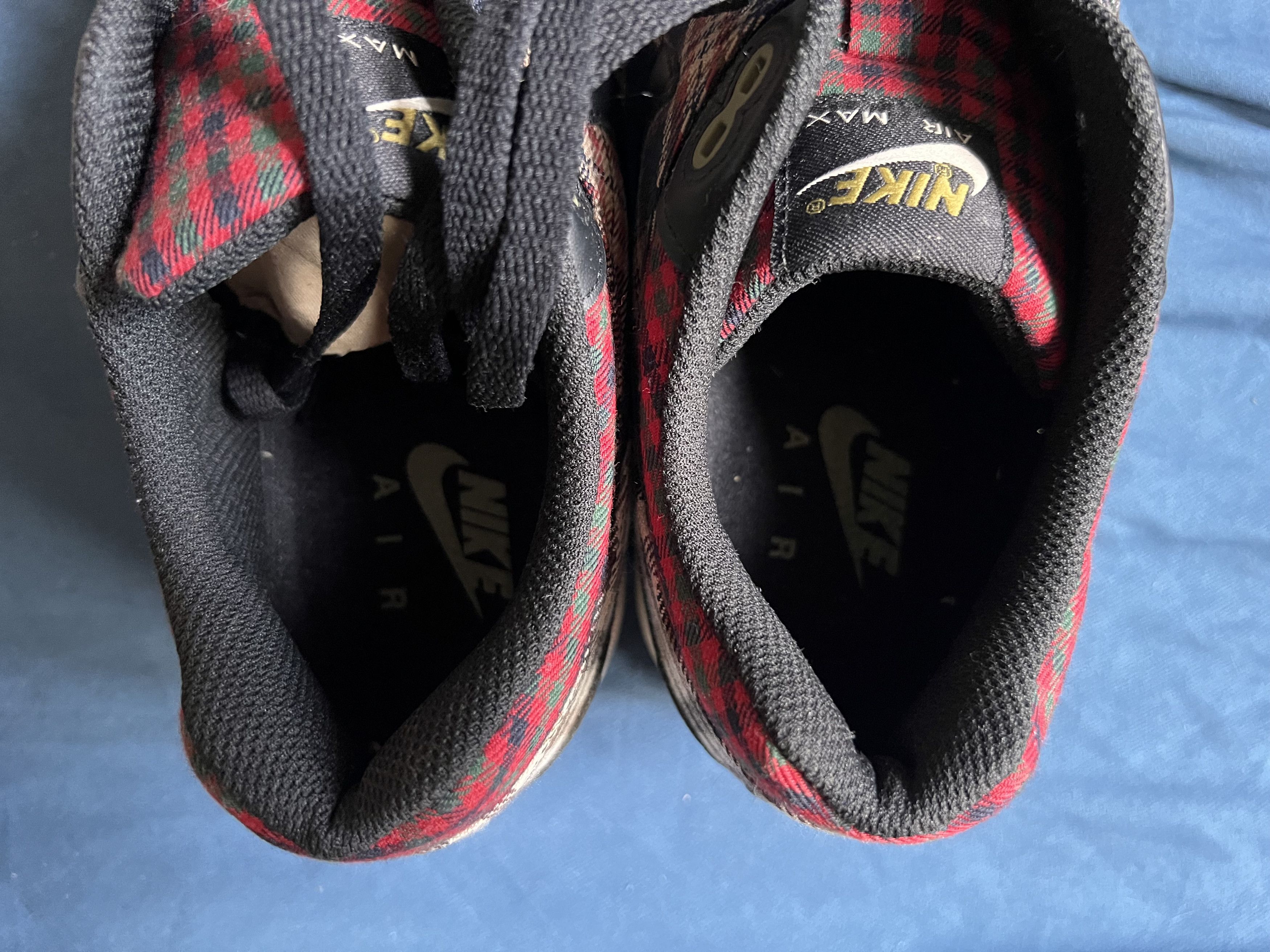 Nike Nike Air Max 1 ' Tartan Plaid ' Shoes 319986-001 Size US 10 Size US 10 / EU 43 - 7 Thumbnail