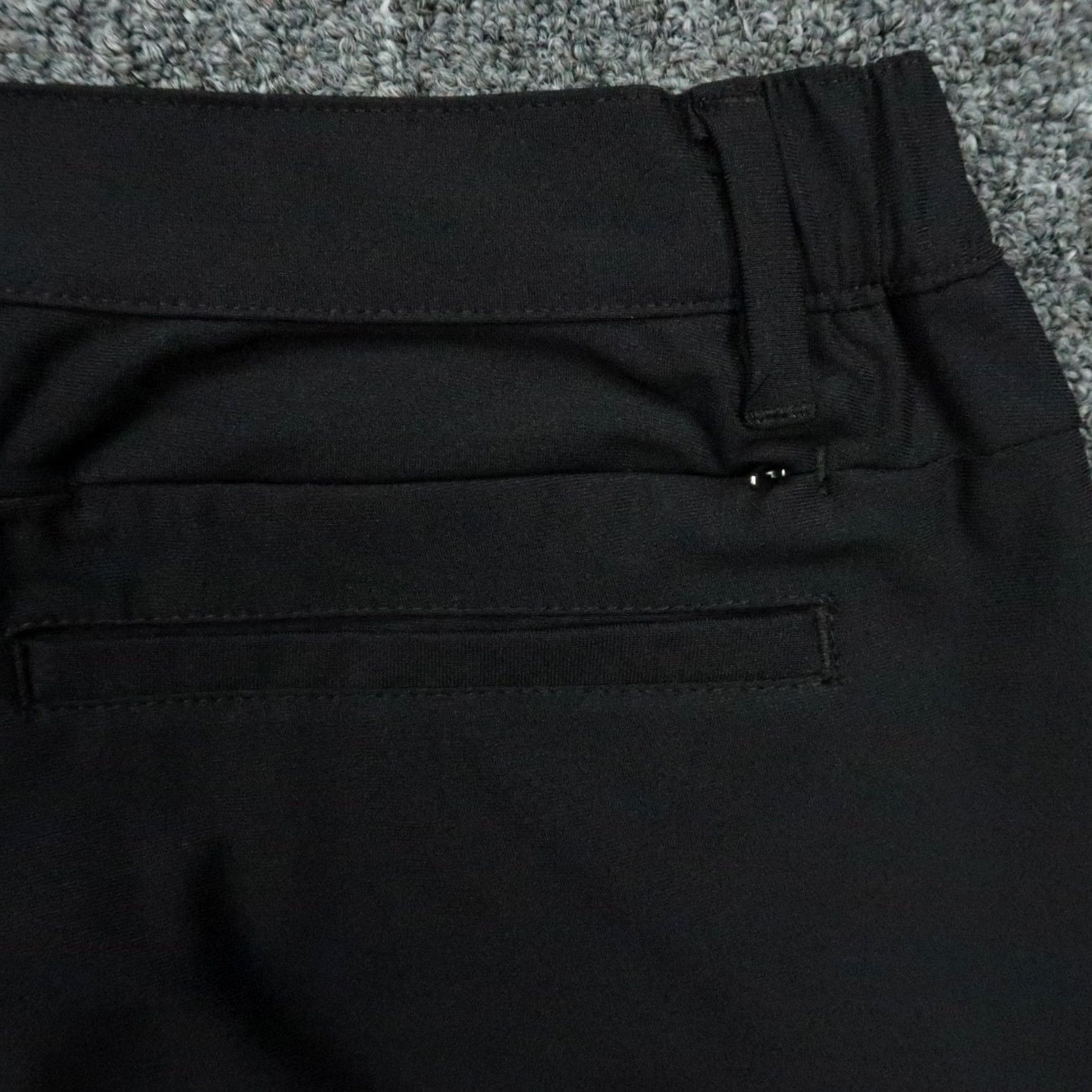 Cuts Cuts Pants Mens Large Black AO Jogger Chino Stretch 32x30 Slim Tailored Style Size US 33 - 5 Thumbnail