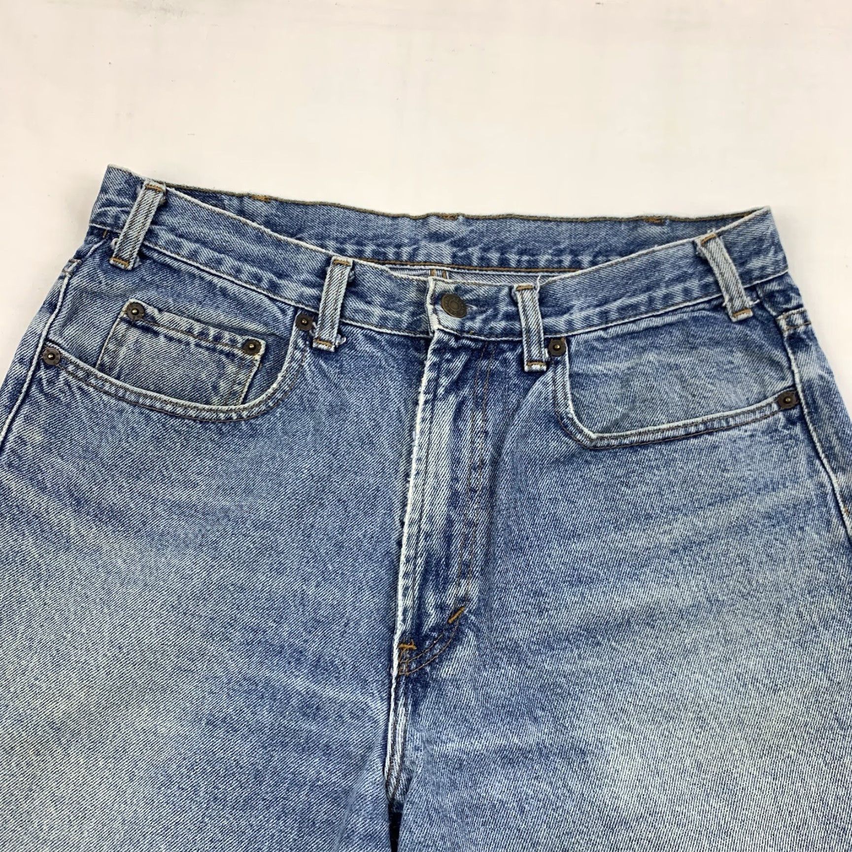 Gap VINTAGE Gap Jeans Men 31x30 Blue Denim 90s Grunge Y2K Street Urban Straight Jeans Size US 31 - 4 Thumbnail