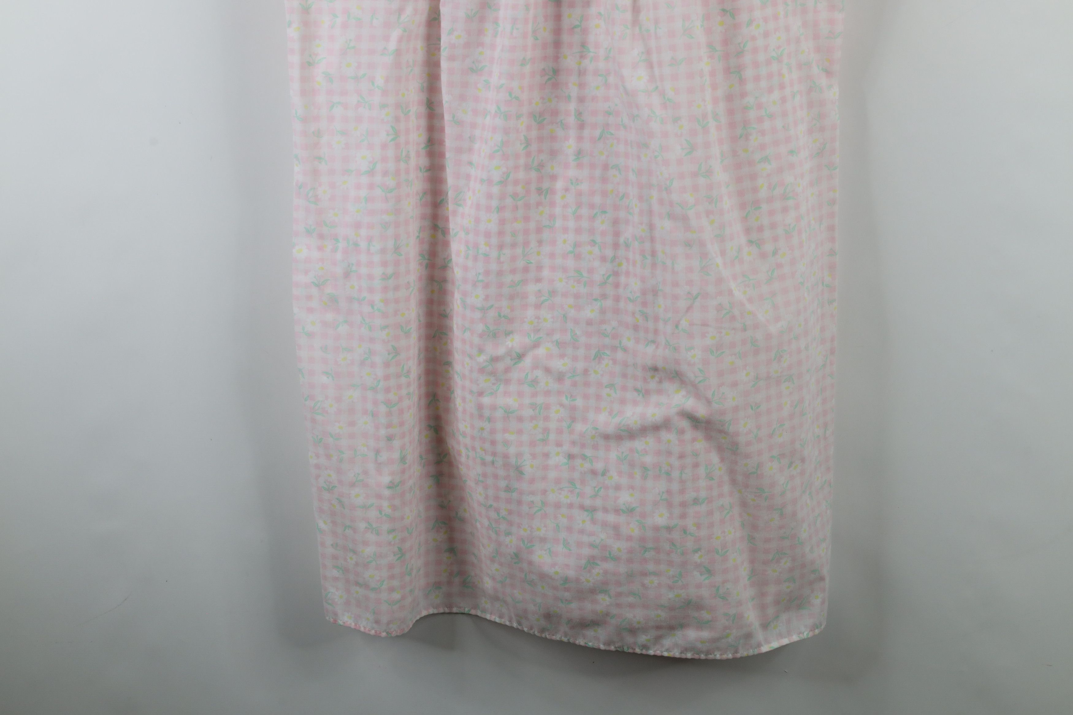 Vintage Vintage 90s Miss Elaine Plaid Night Gown Sleeping Shirt USA Size M / US 6-8 / IT 42-44 - 3 Thumbnail